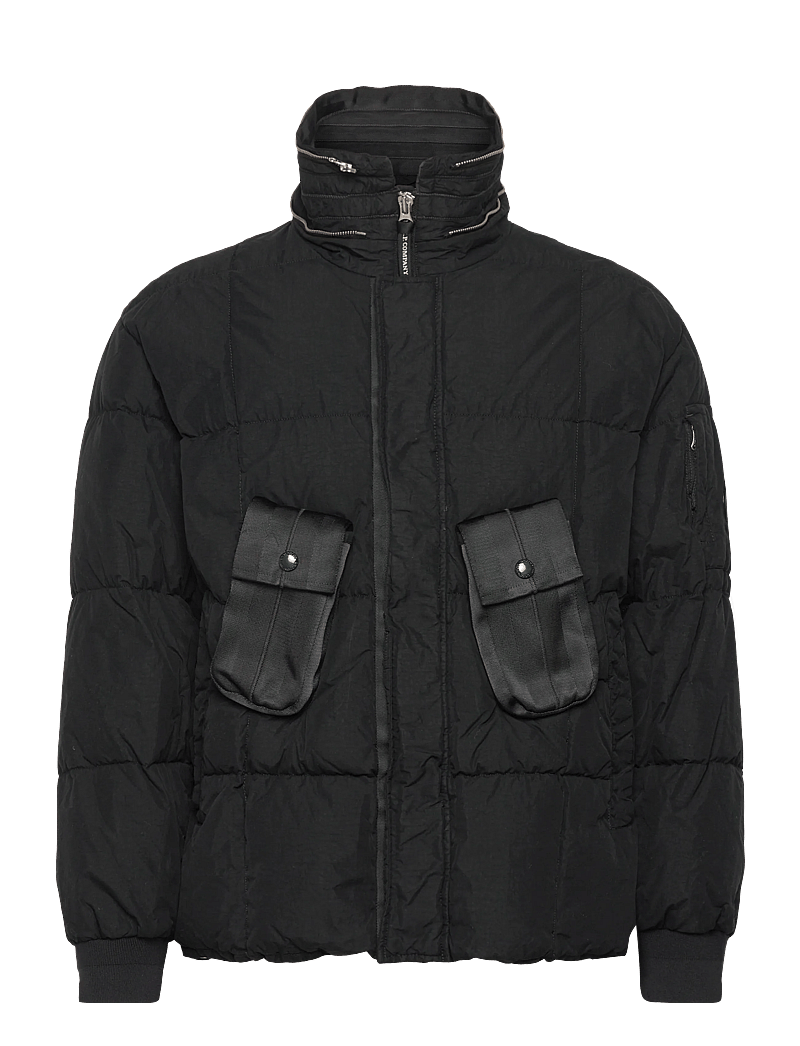 C.P. Company - Flatt Jacket - dunjakker - black - 0