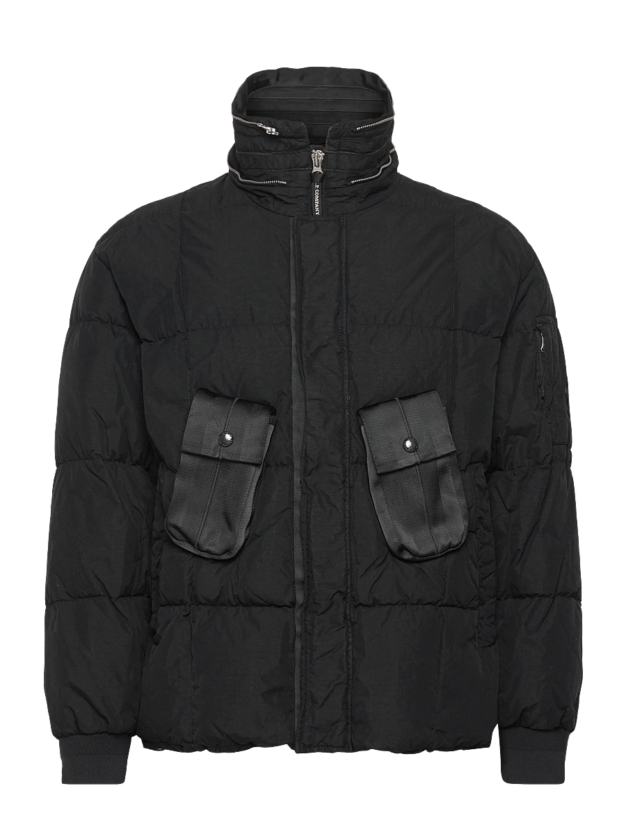 C.P. Company - Flatt Jacket - daunenjacken - black - 0
