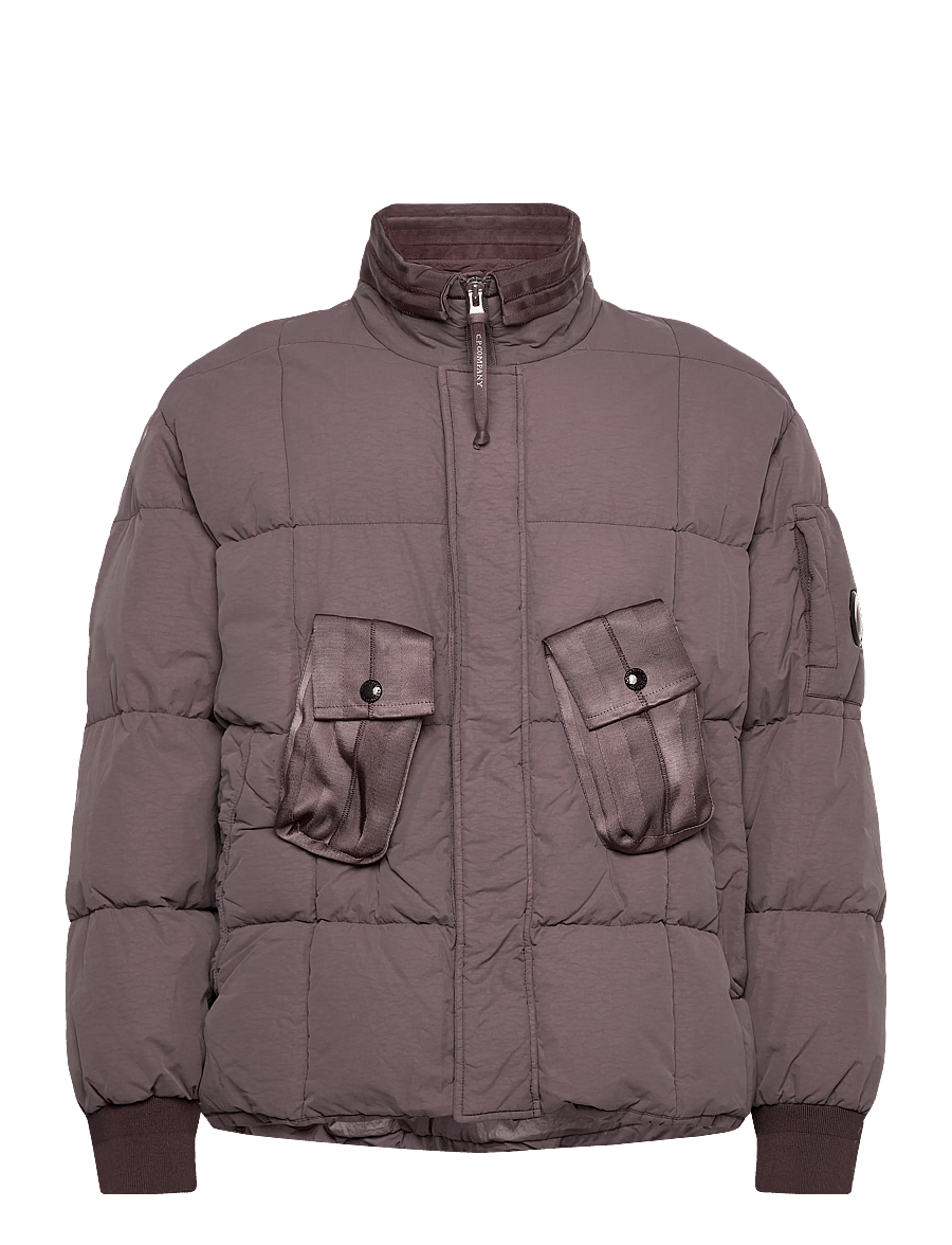 C.P. Company - Flatt Jacket - daunenjacken - purple dove - 0
