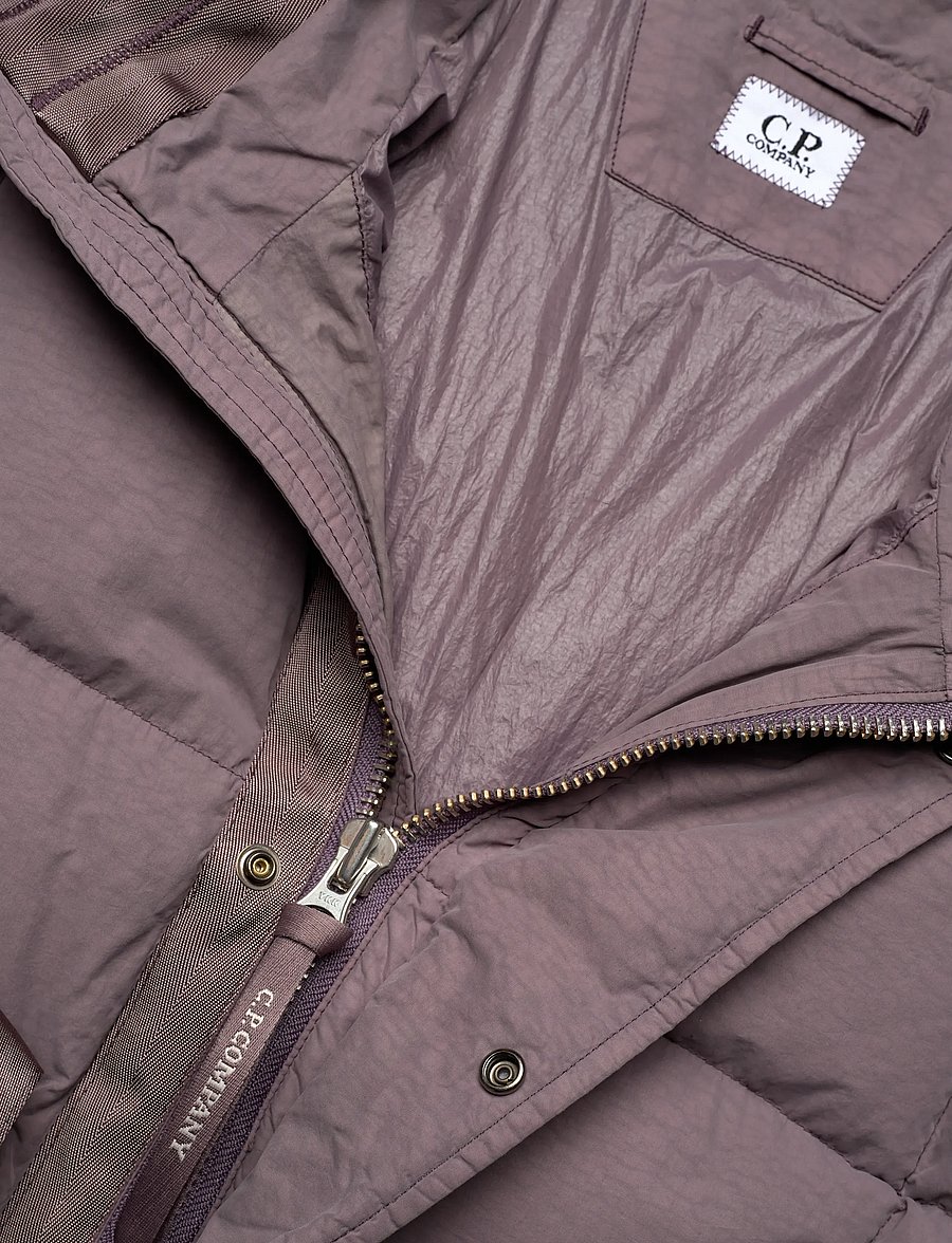 C.P. Company - Flatt Jacket - daunenjacken - purple dove - 3