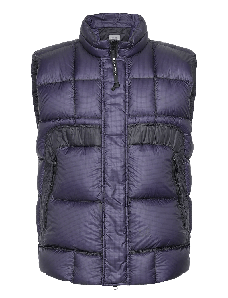 C.P. Company - D.D. Shell Down Vest - vests - estate blue - 0