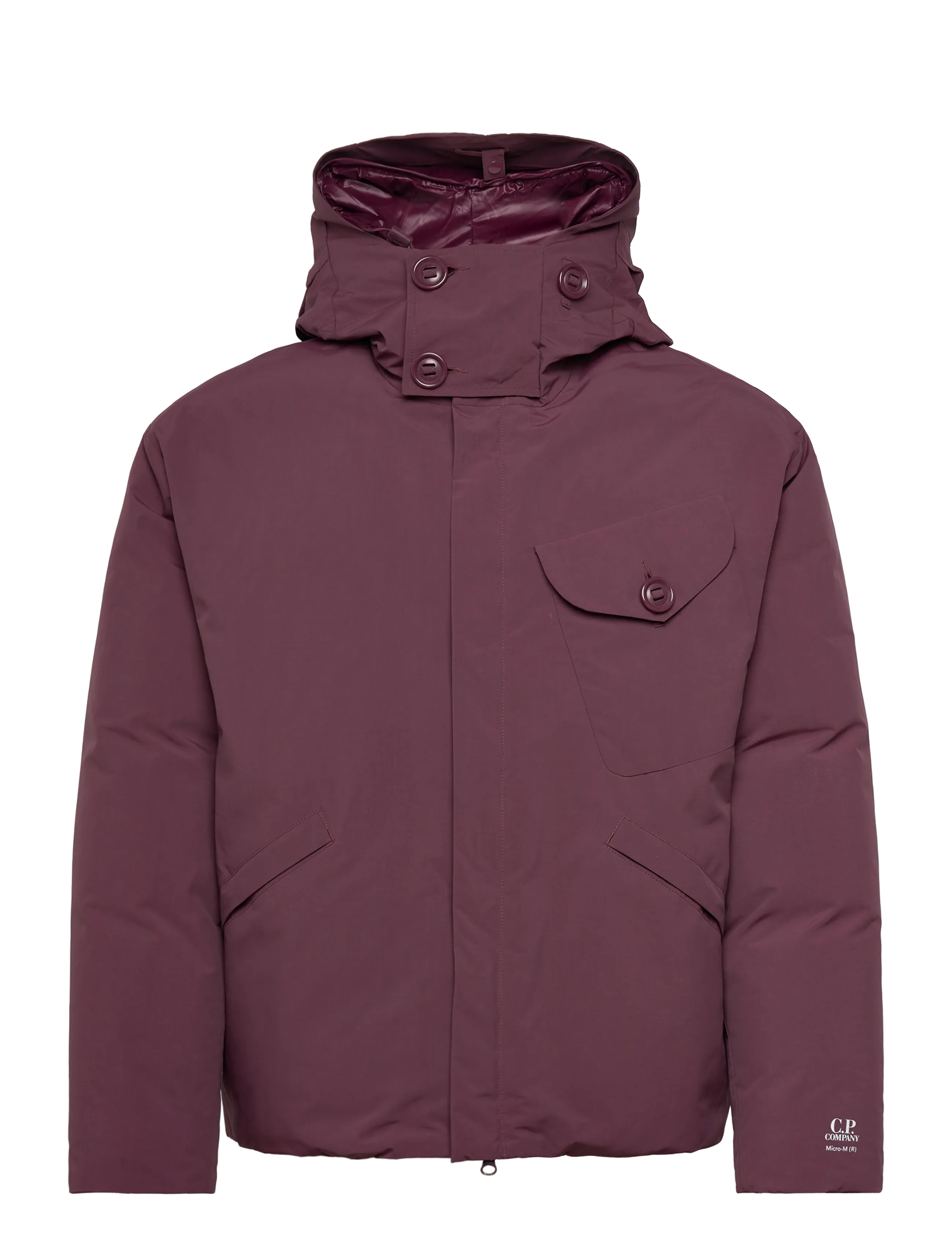 C.P. Company Micro-M Jacket - Overtøj - POTENT PURPLE / burgundy