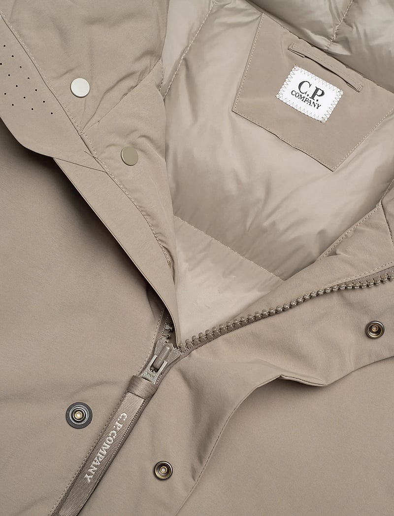C.P. Company - Micro-M Hooded Jacket - fodrade jackor - walnut - 2