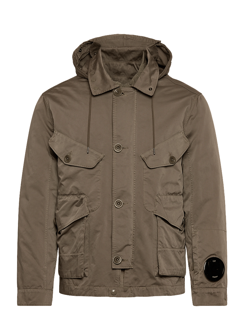 C.P. Company - Micro Kei Hooded Jacket - parkas - walnut - 0