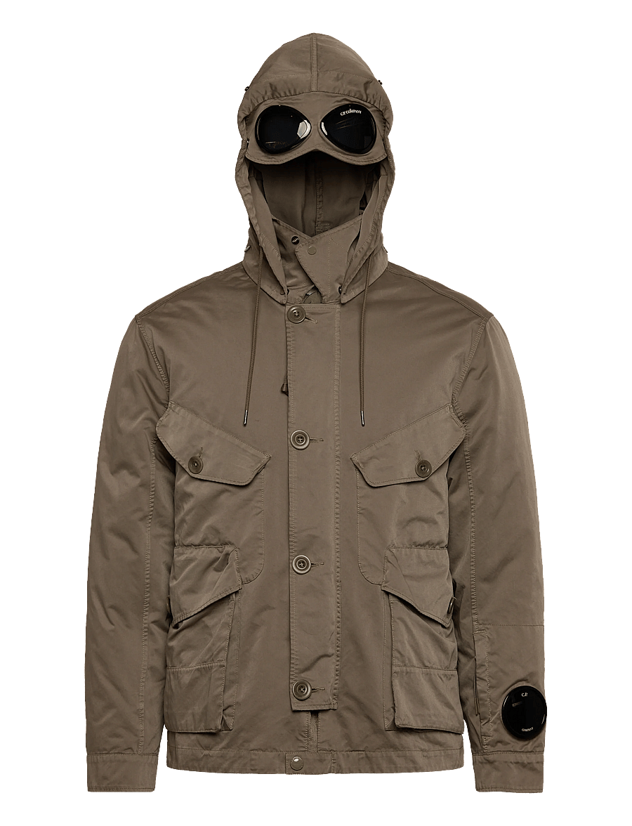 C.P. Company - Micro Kei Hooded Jacket - parkas - walnut - 3