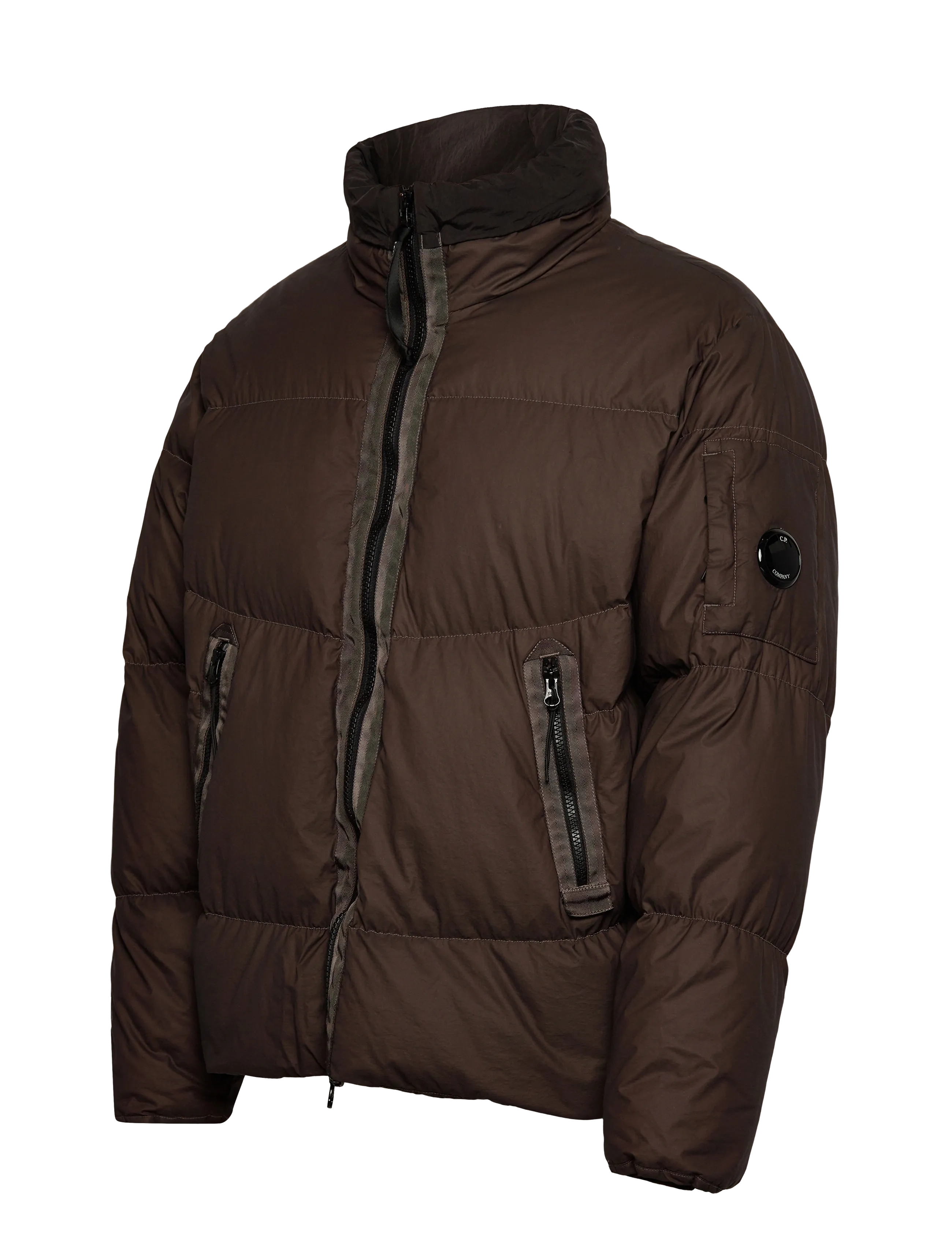 C.P. Company - Bi-tm Down Jacket - winter jackets - walnut - 3