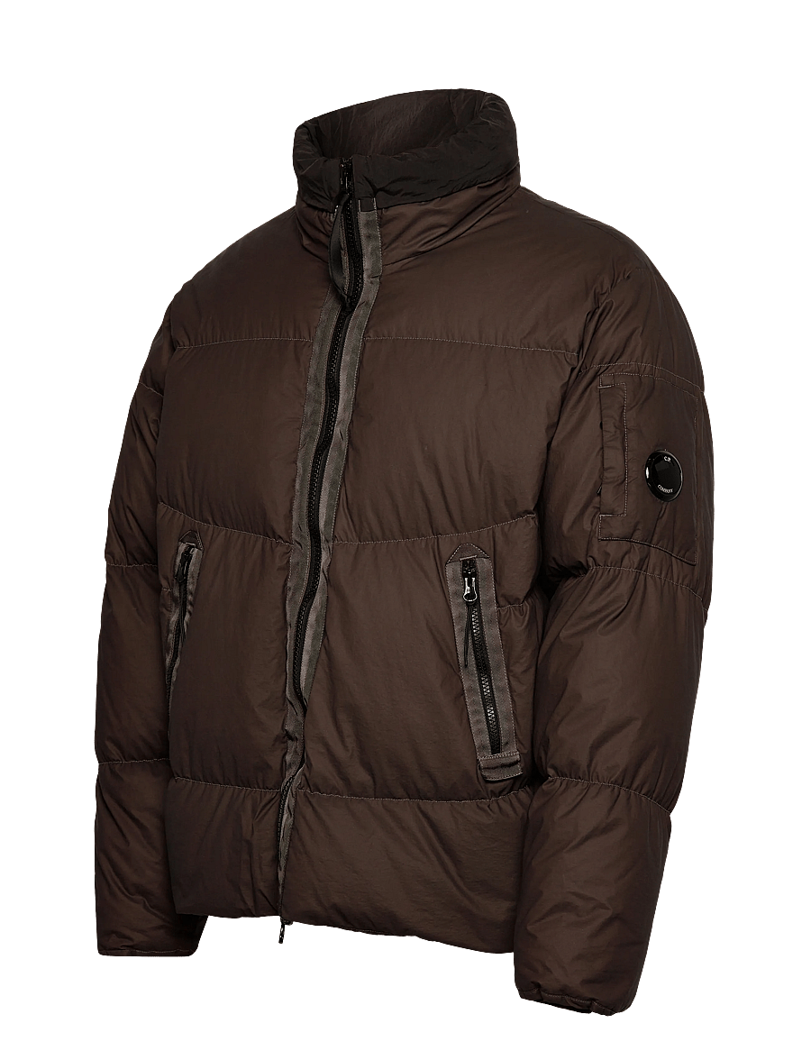 C.P. Company - Bi-tm Down Jacket - daunenjacken - walnut - 3