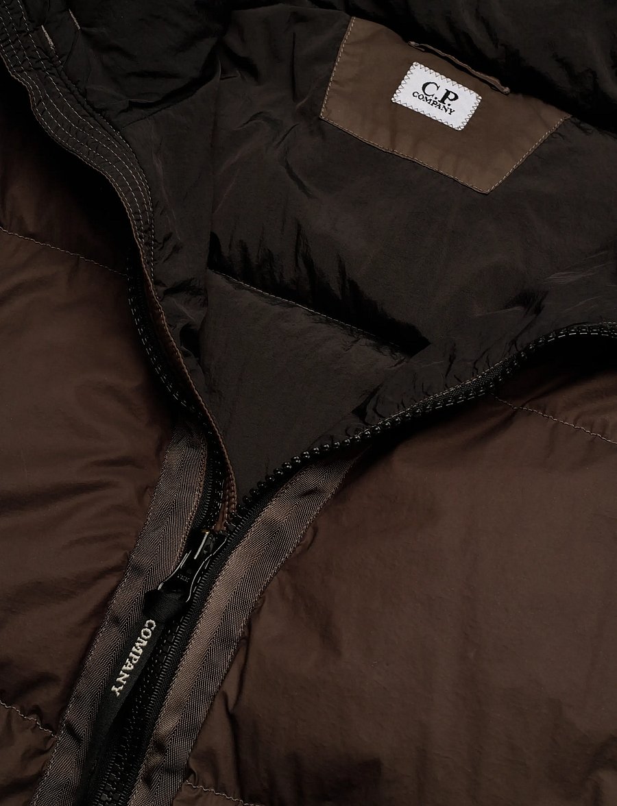 C.P. Company - Bi-tm Down Jacket - daunenjacken - walnut - 4