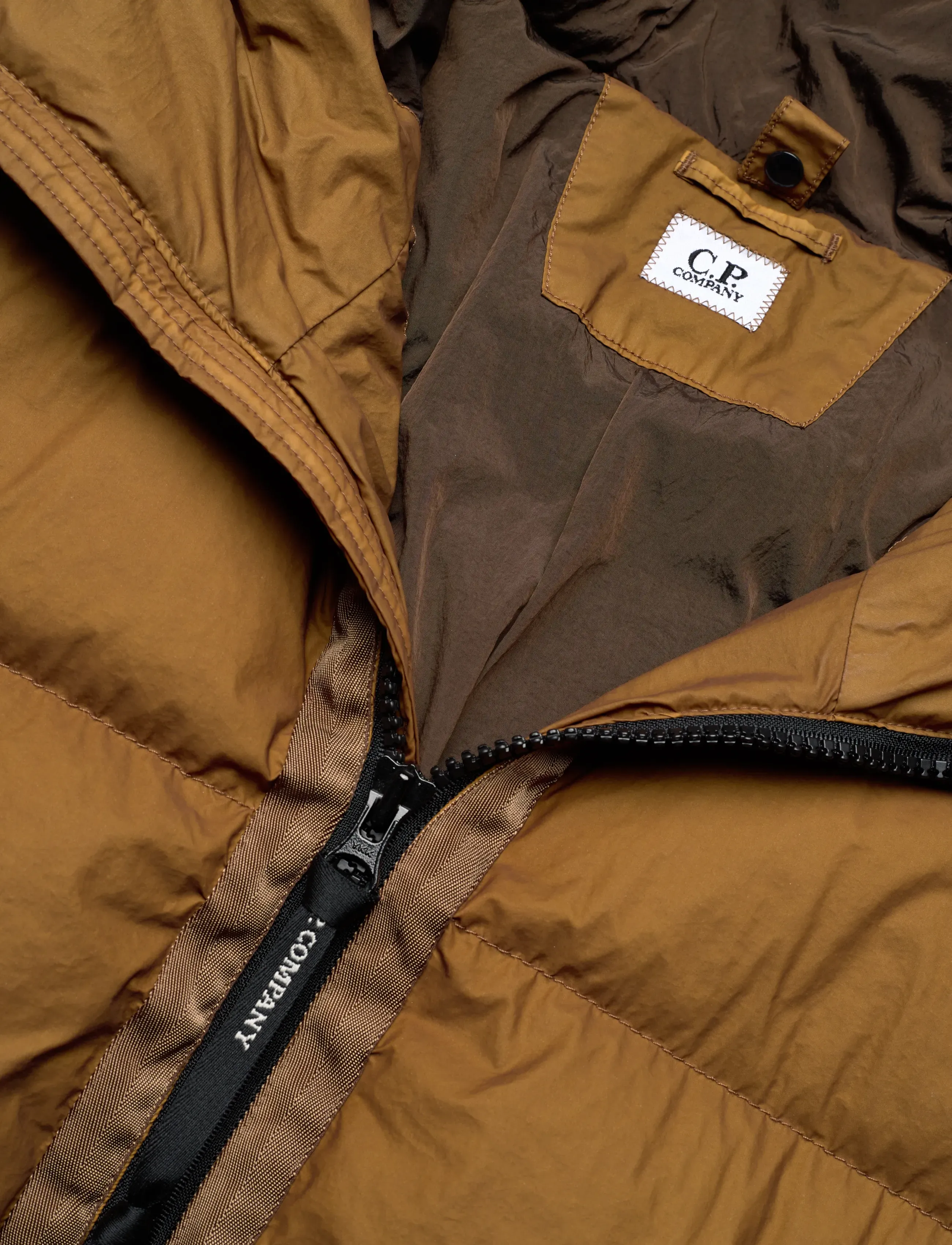 C.P. Company - Outerwear Medium Jacket In Bi-Tm - dunjakker - toffee - 3