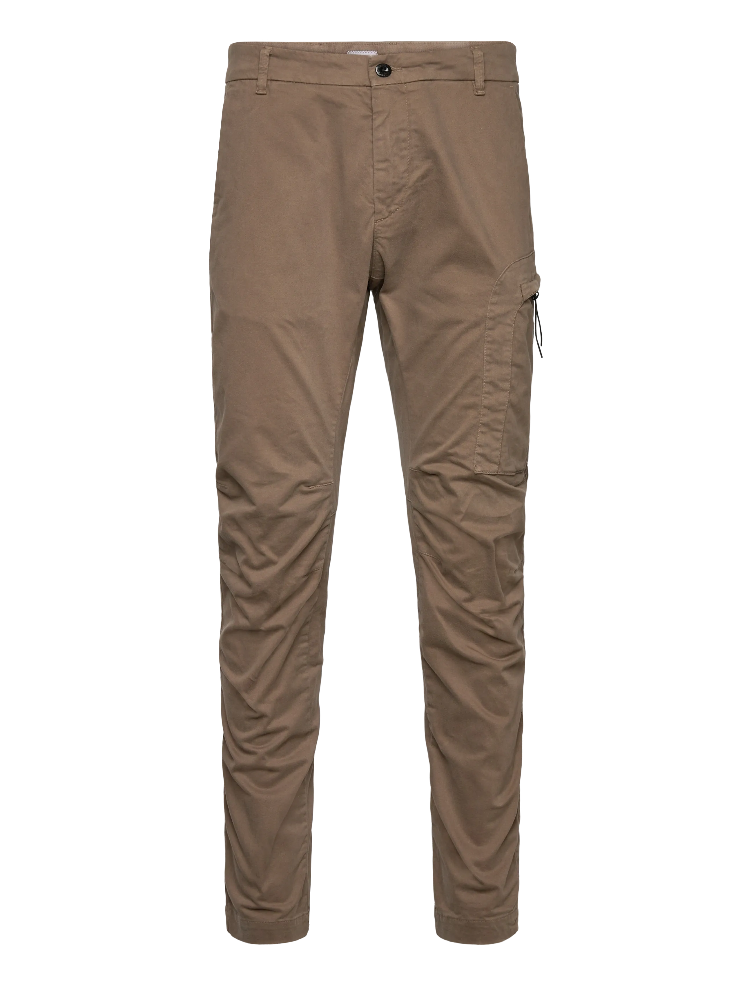 Cotton Cargo Pants - WALNUT