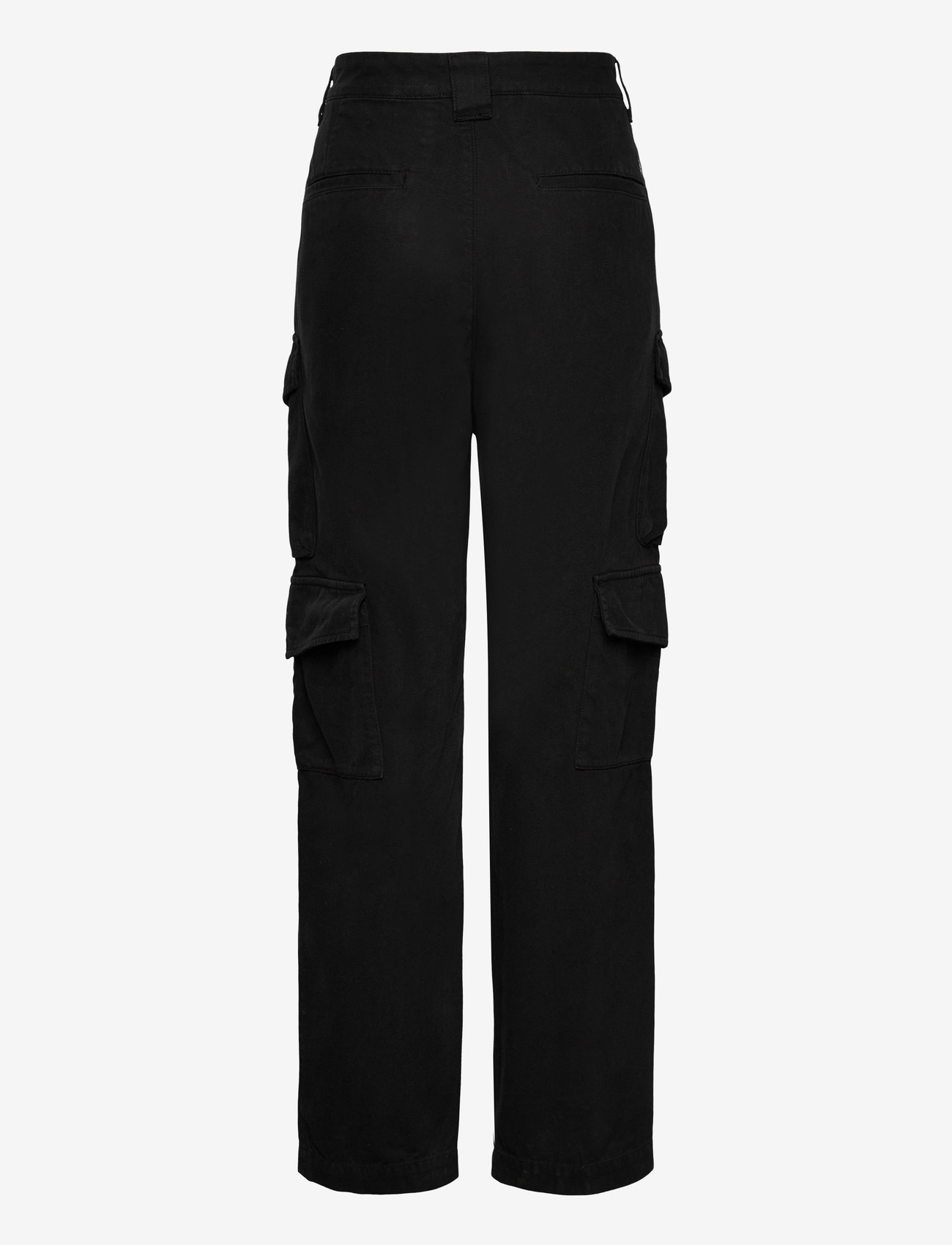 C.P. Company - CARGO PANT IN VINTAGE ARMY STRUCTURE - cargohose - black - 1