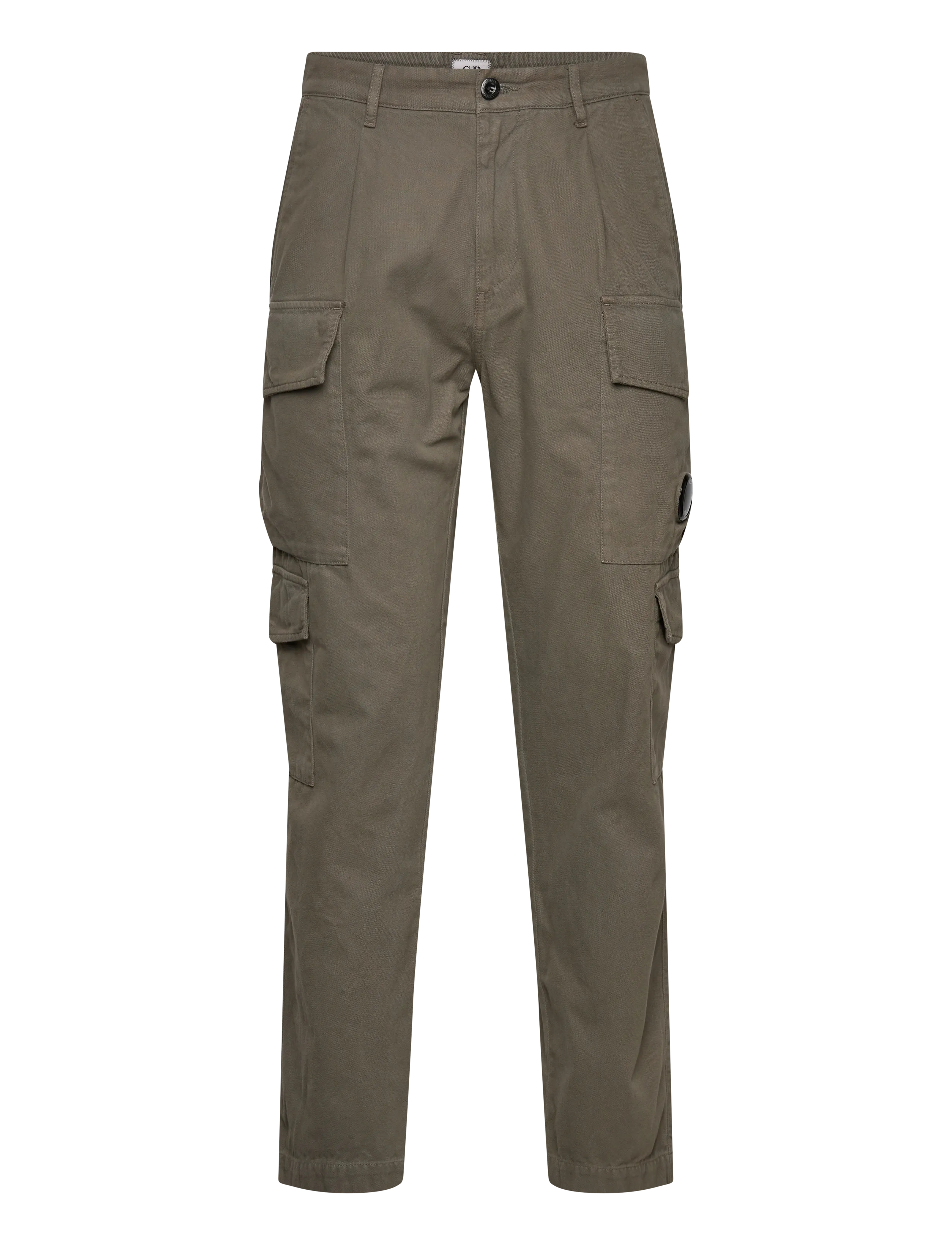 C.P. Company CARGO PANT IN VINTAGE ARMY STRUCTURE - Cargobukser - GRAPE LEAF / khaki/green