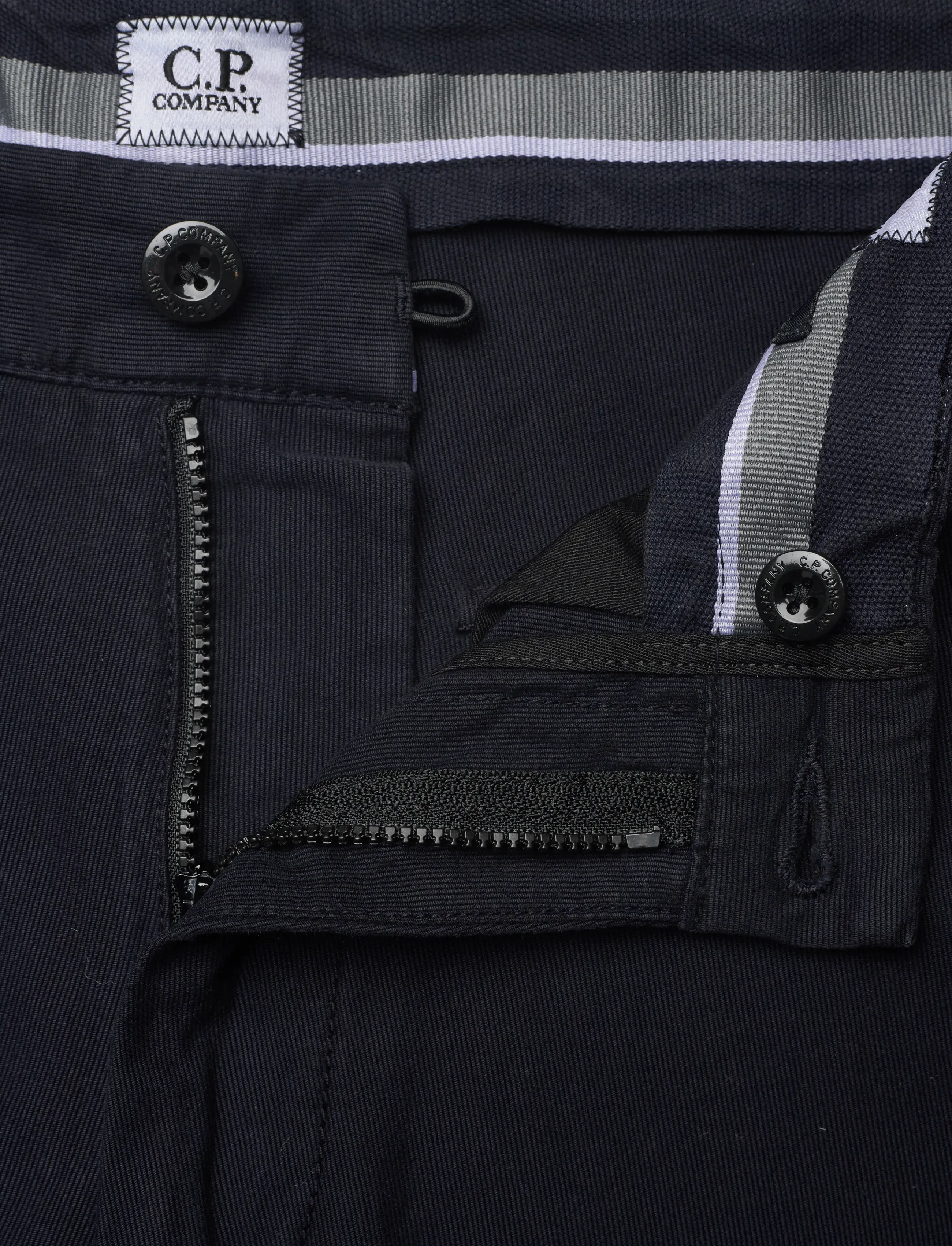 C.P. Company - Cargo Pants with Patch Pocktes - cargo stila bikses - total eclipse - 3