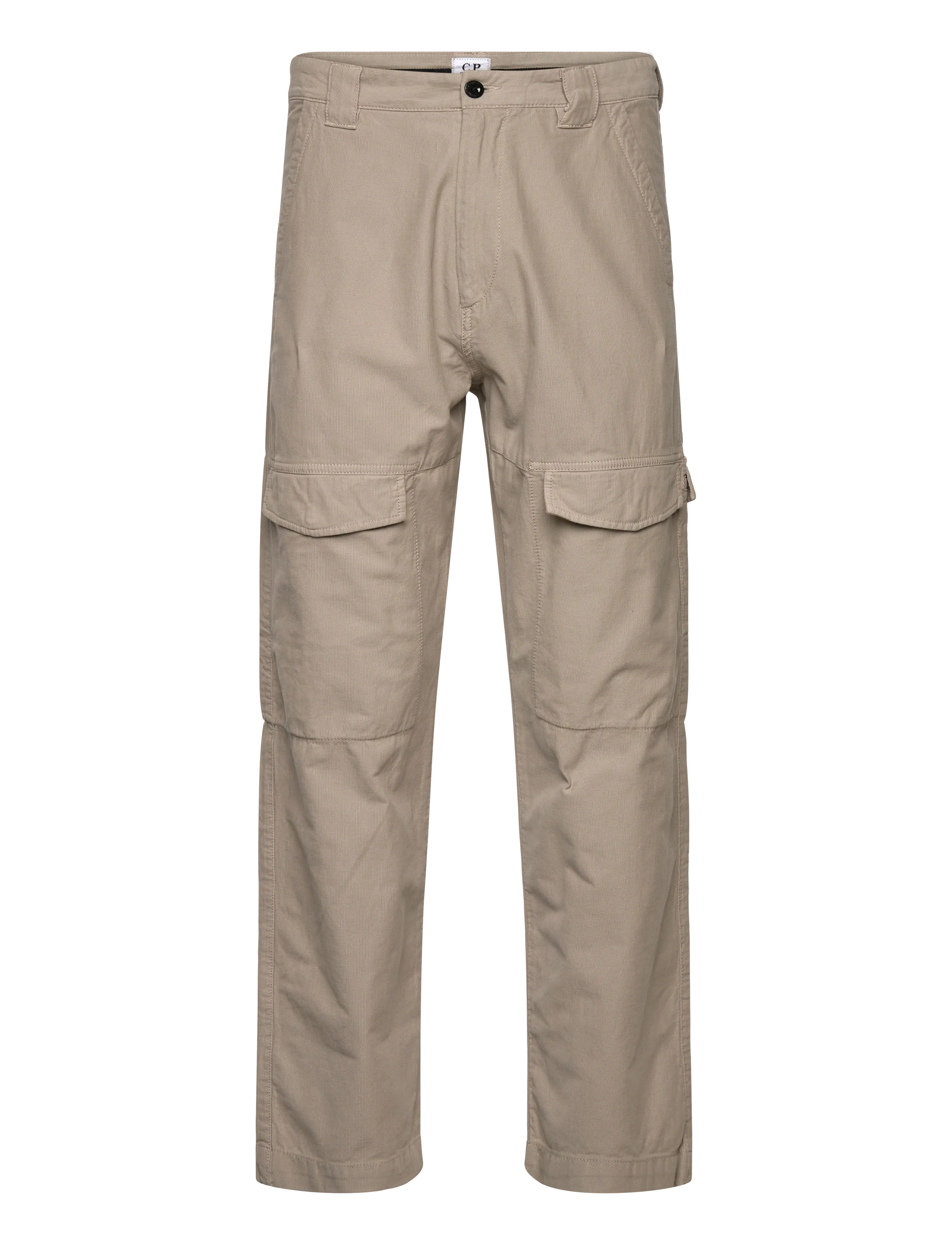 Cargo Pants with Patch Pocktes - VINTAGE KHAKI
