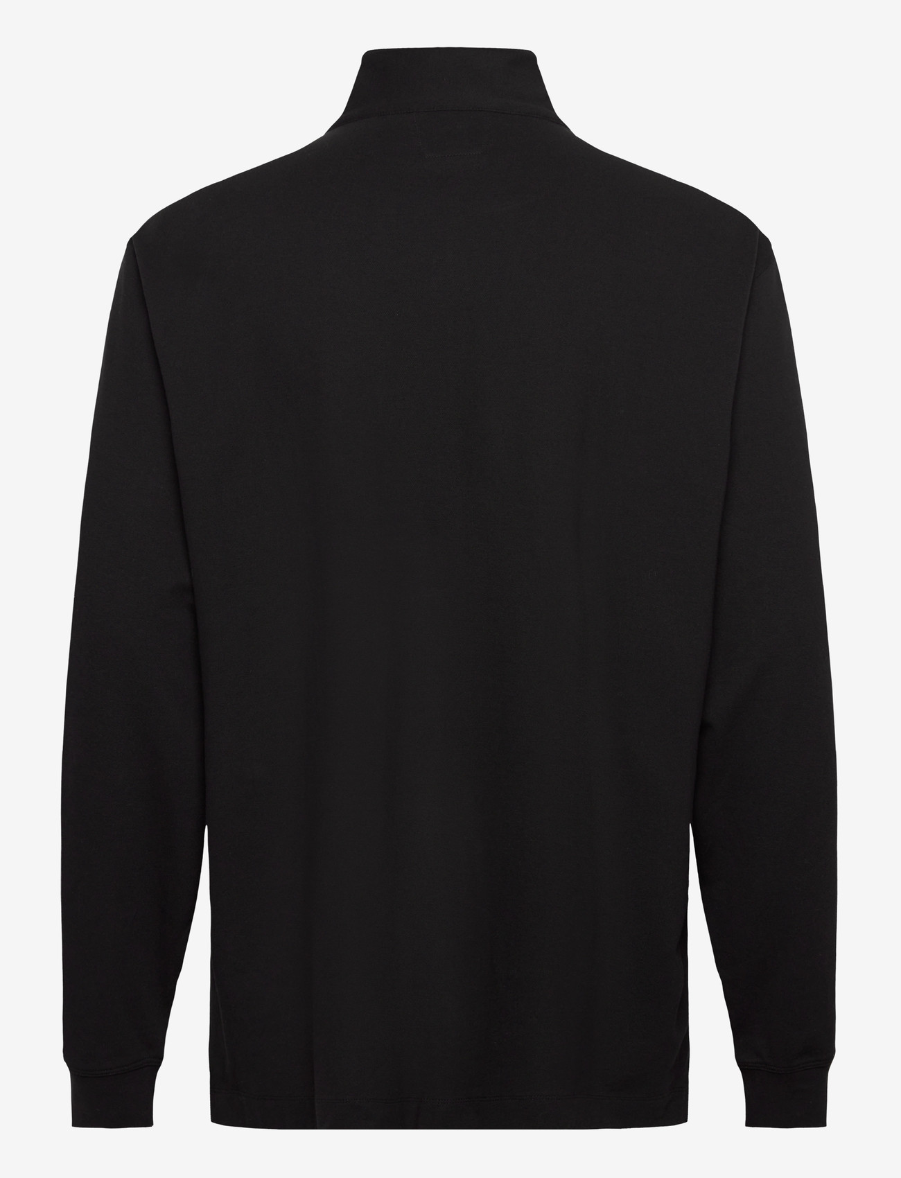 C.P. Company - Stretch Piquet Half-Zip - half zip-trøjer - black - 1