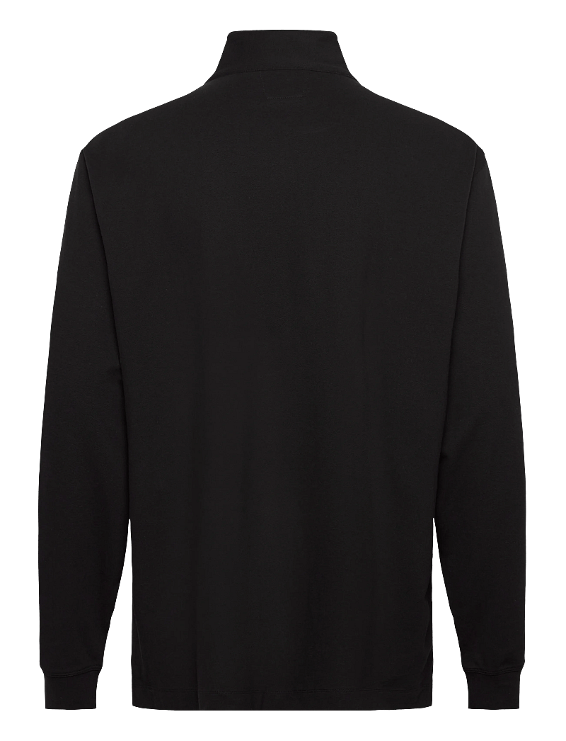 C.P. Company - Stretch Piquet Half-Zip - half zip-trøjer - black - 1