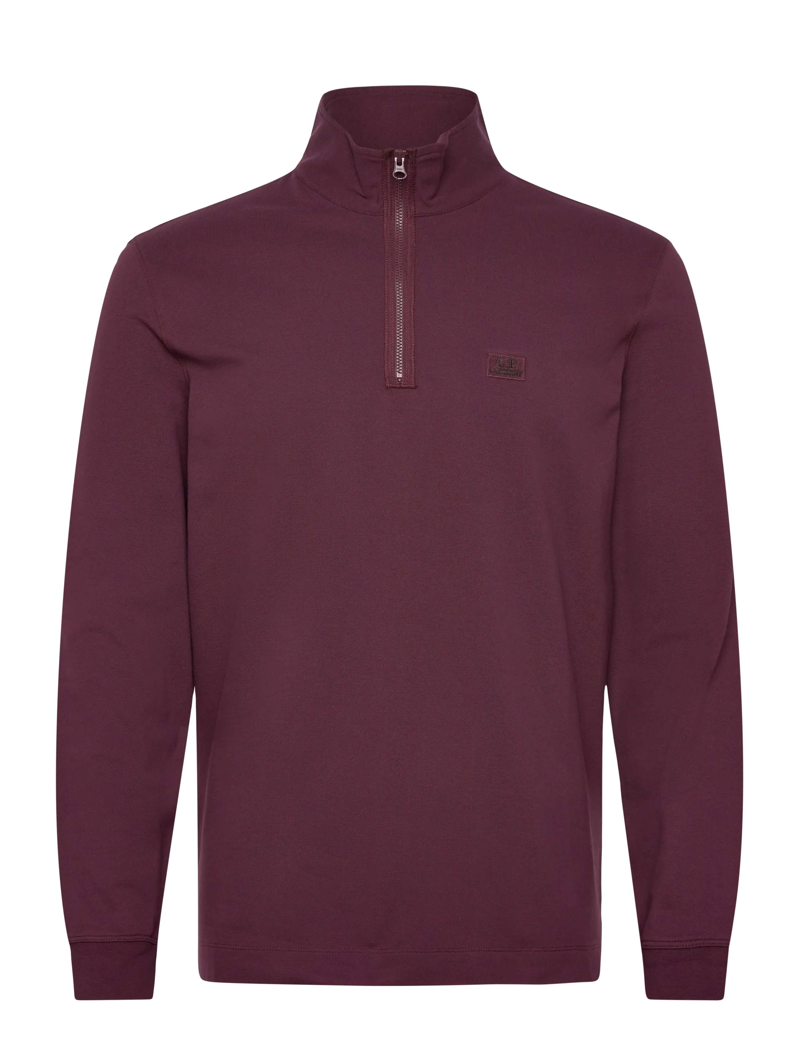 Stretch Piquet Half-Zip - POTENT PURPLE