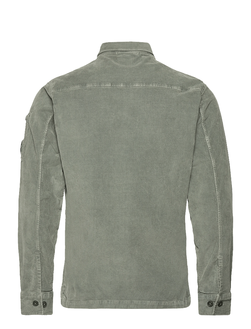 C.P. Company - CORDUROY LENS BUTTONED SHIRT - basic shirts - grape leaf - 1
