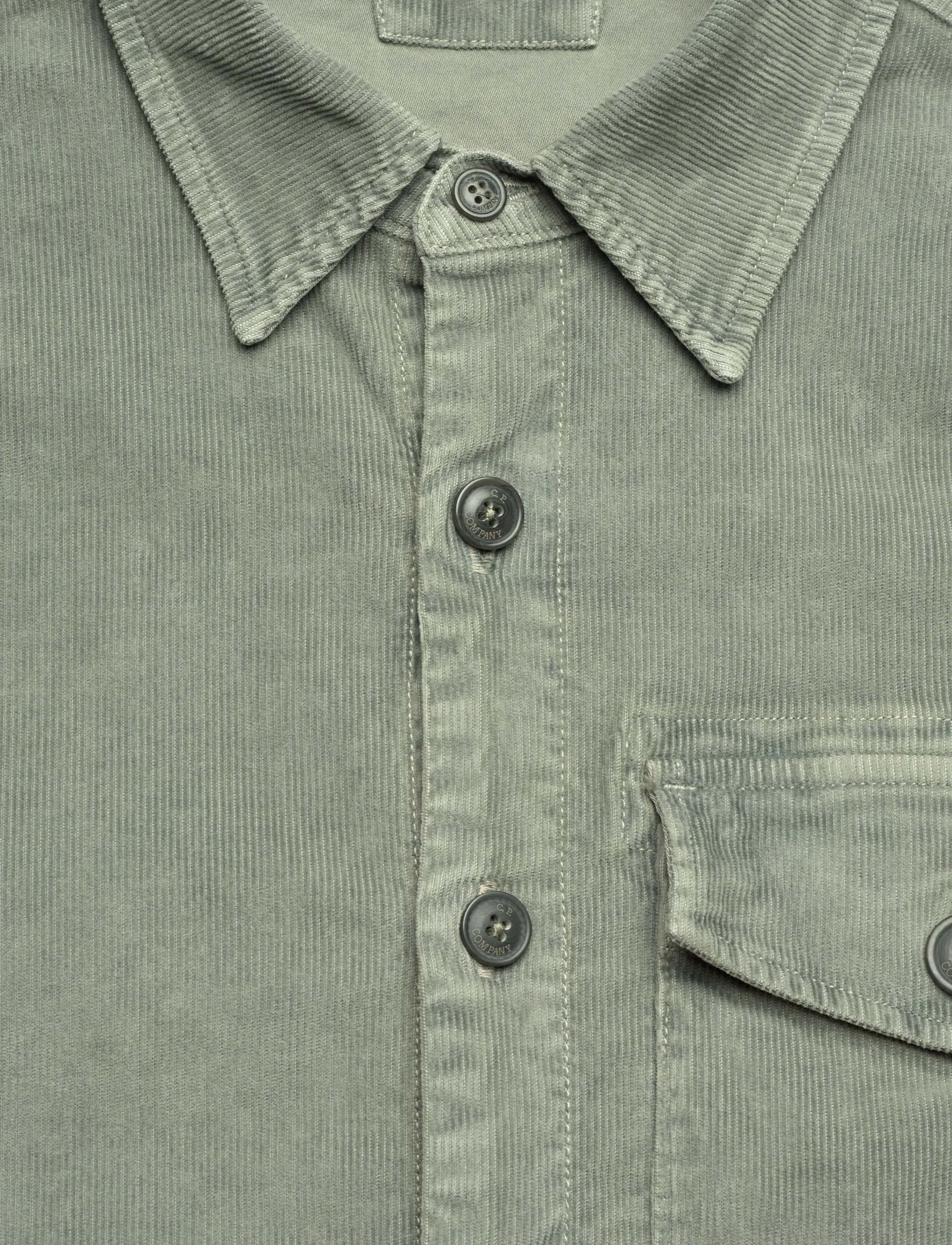C.P. Company - CORDUROY LENS BUTTONED SHIRT - cordhemden - grape leaf - 2