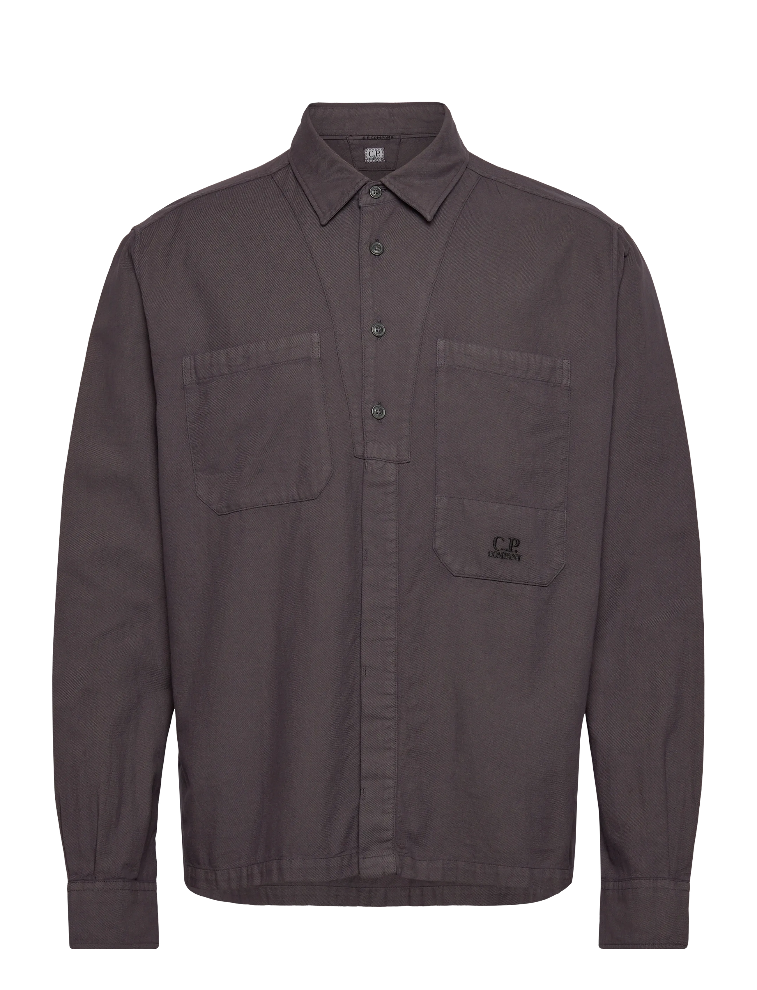 C.P. Company Lens Shirt - Tavalised T-särgid - BOULEVARD / grey