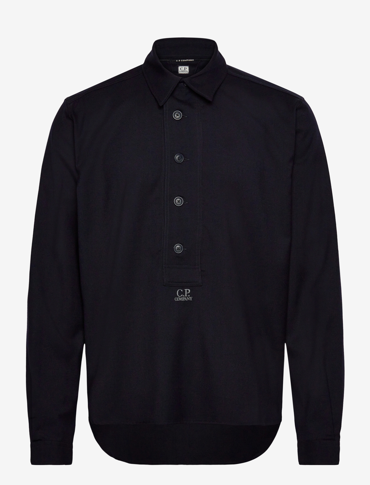C.P. Company - Wool Shirt - total eclipse - 0