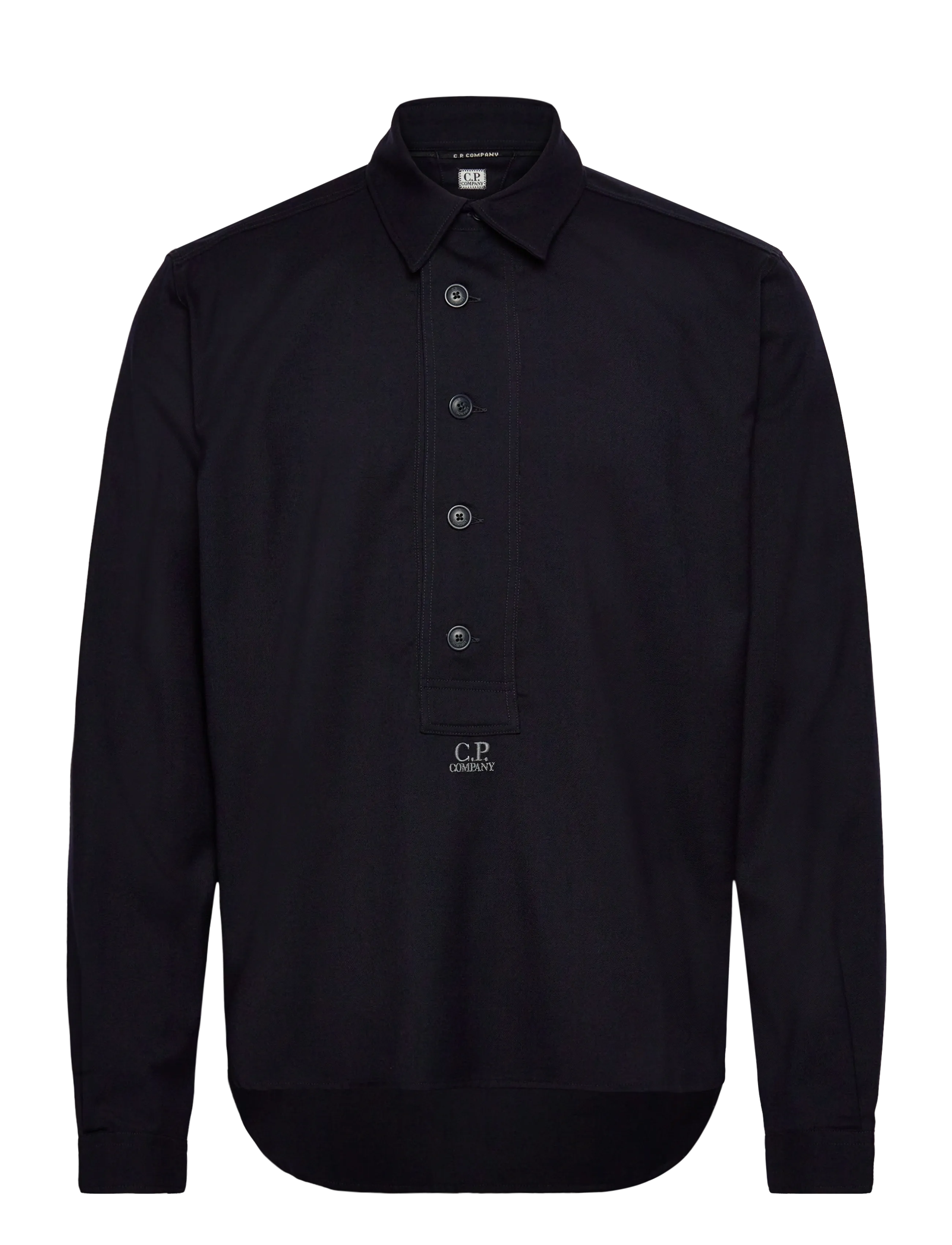 C.P. Company Wool Shirt - Skjorter - TOTAL ECLIPSE / navy