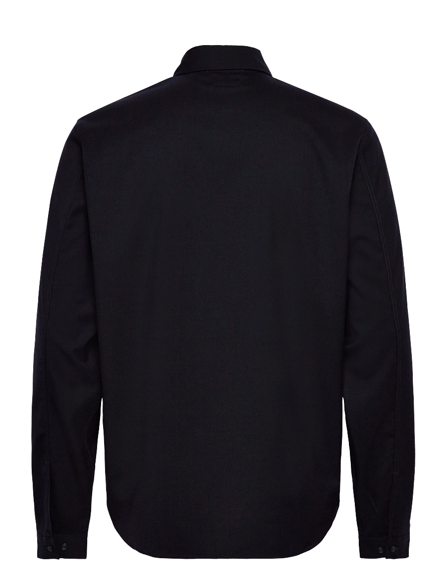 C.P. Company - Wool Shirt - verslaðu eftir stíl - total eclipse - 1