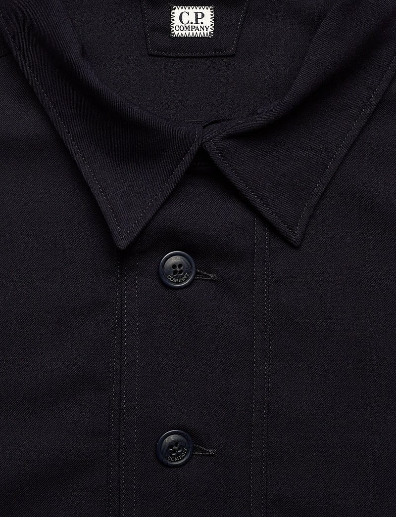 C.P. Company - Wool Shirt - casual skjortor - total eclipse - 2