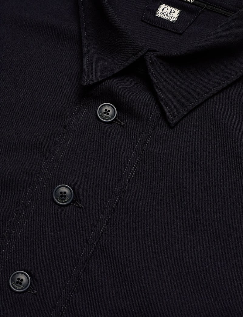 C.P. Company - Wool Shirt - casual skjortor - total eclipse - 3