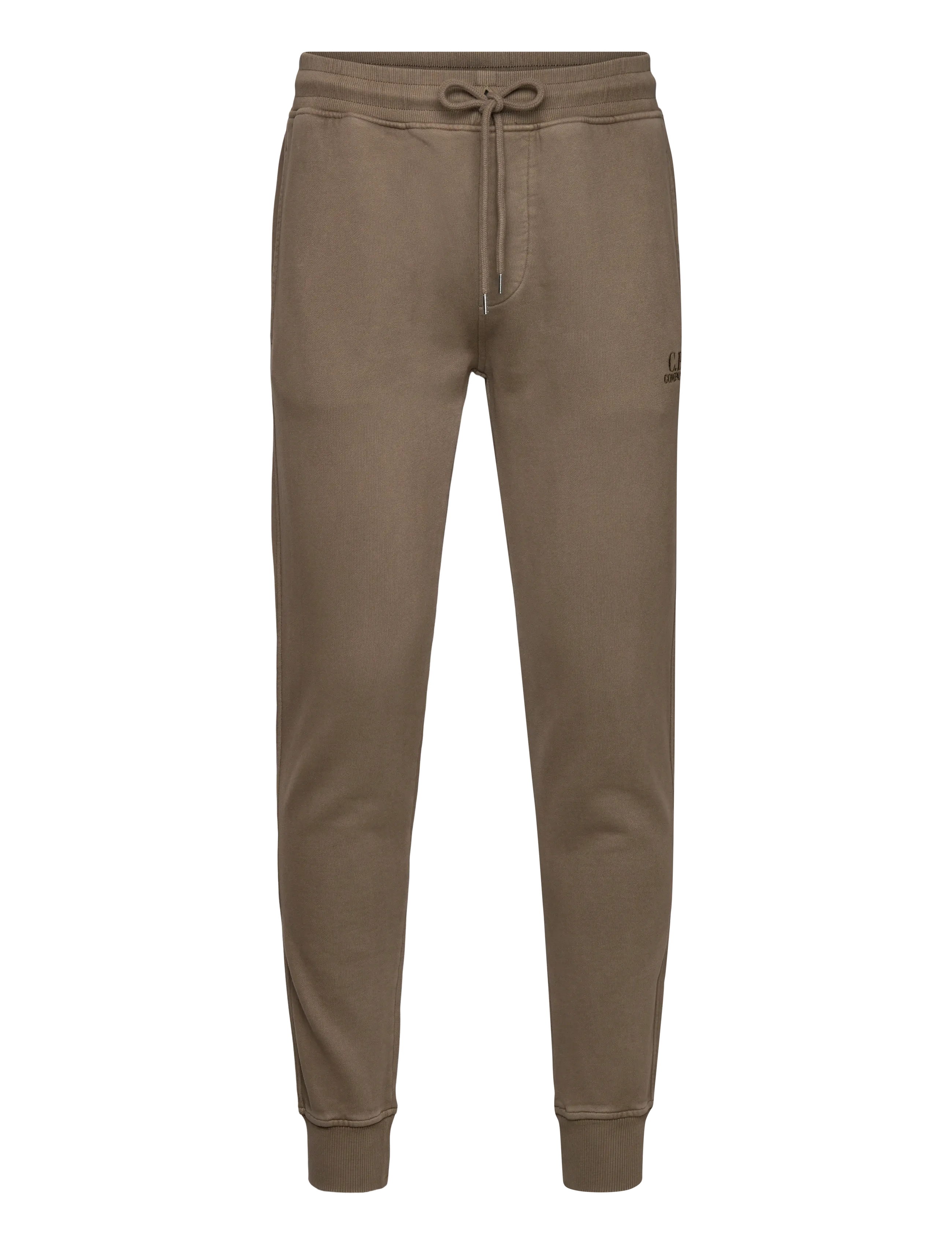 Logo Embroidered Track Pants - WALNUT