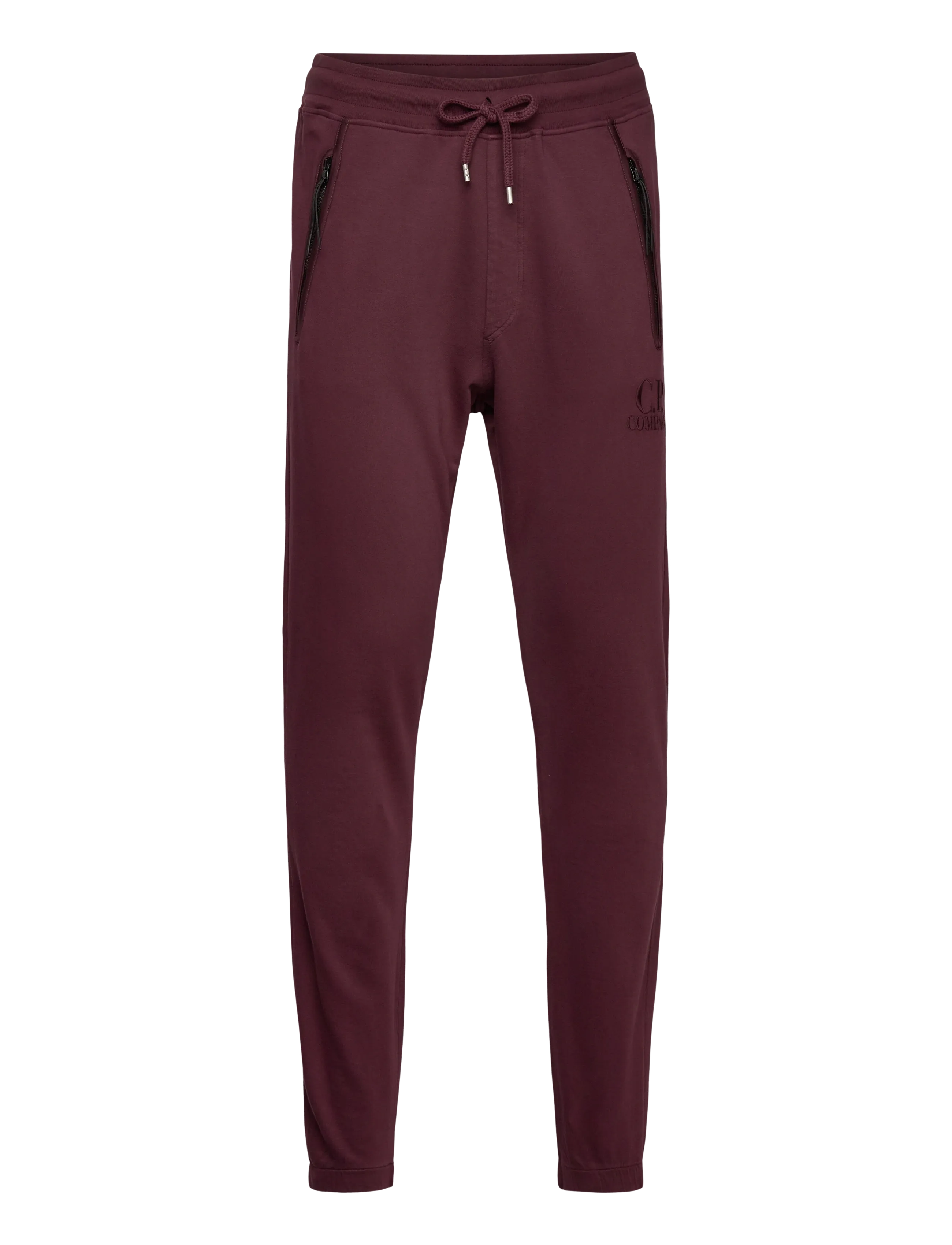 C.P. Company Logo Embroidered Track Pants - Akcija - POTENT PURPLE / burgundy