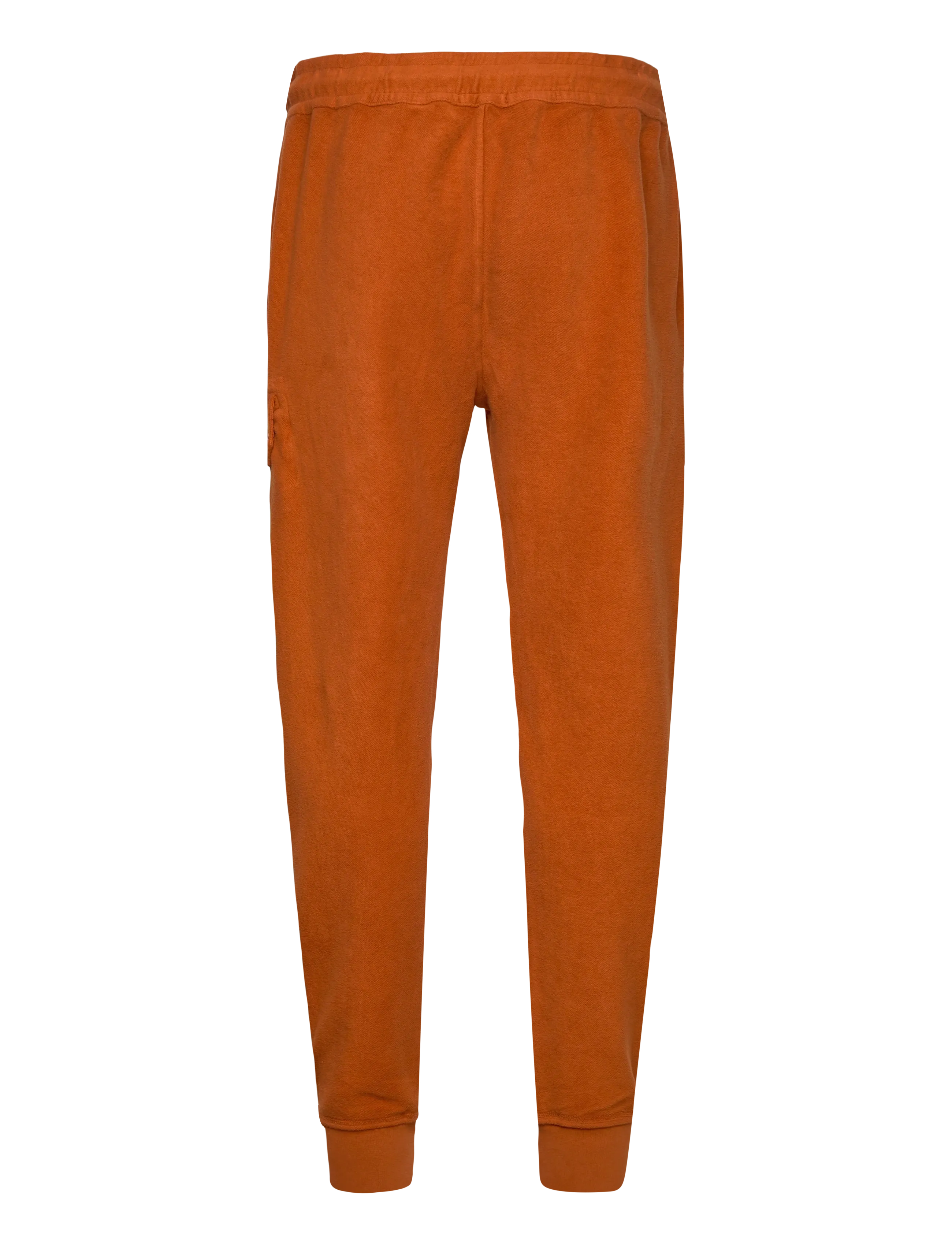 C.P. Company - Reverse Brushed & Emerized Diagonal Fleece Mixed Jogger - nach stil kaufen - bombay brown - 1