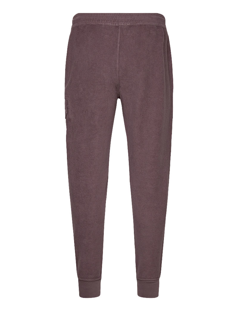 C.P. Company - Reverse Brushed & Emerized Diagonal Fleece Mixed Jogger - nach stil kaufen - purple dove - 1