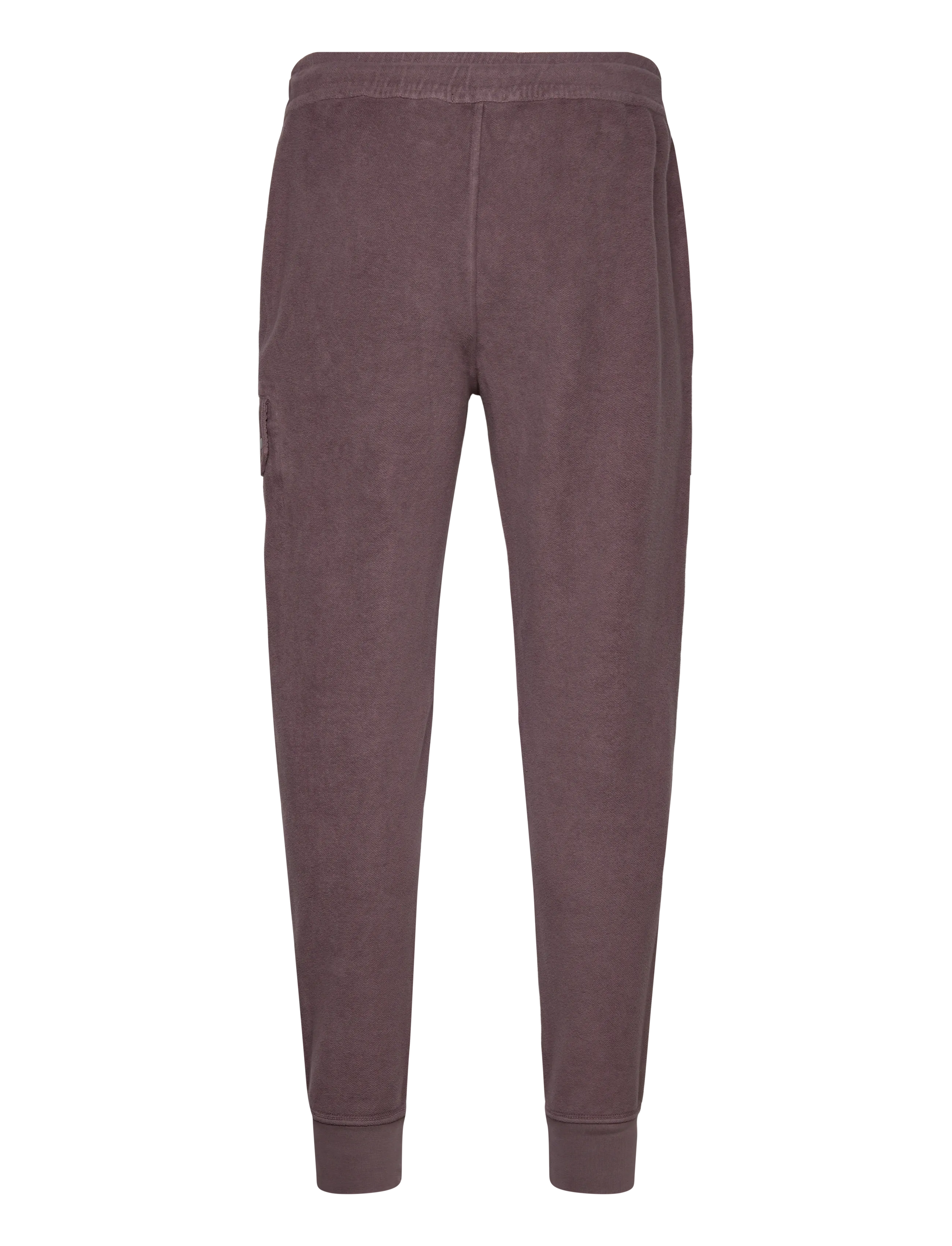 C.P. Company - Reverse Brushed & Emerized Diagonal Fleece Mixed Jogger - nach stil kaufen - purple dove - 1