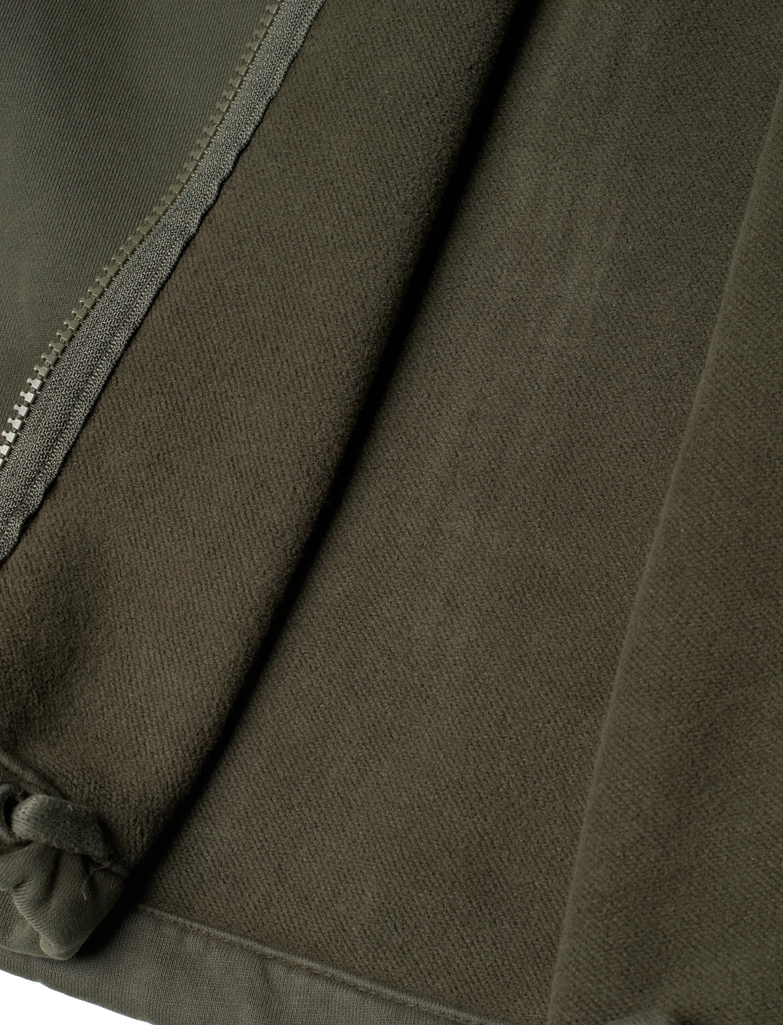 C.P. Company - Brushed And Emerized Diagonal Fleece Hooded Utility Sweatshirt - frühlingsjacken - grape leaf - 3
