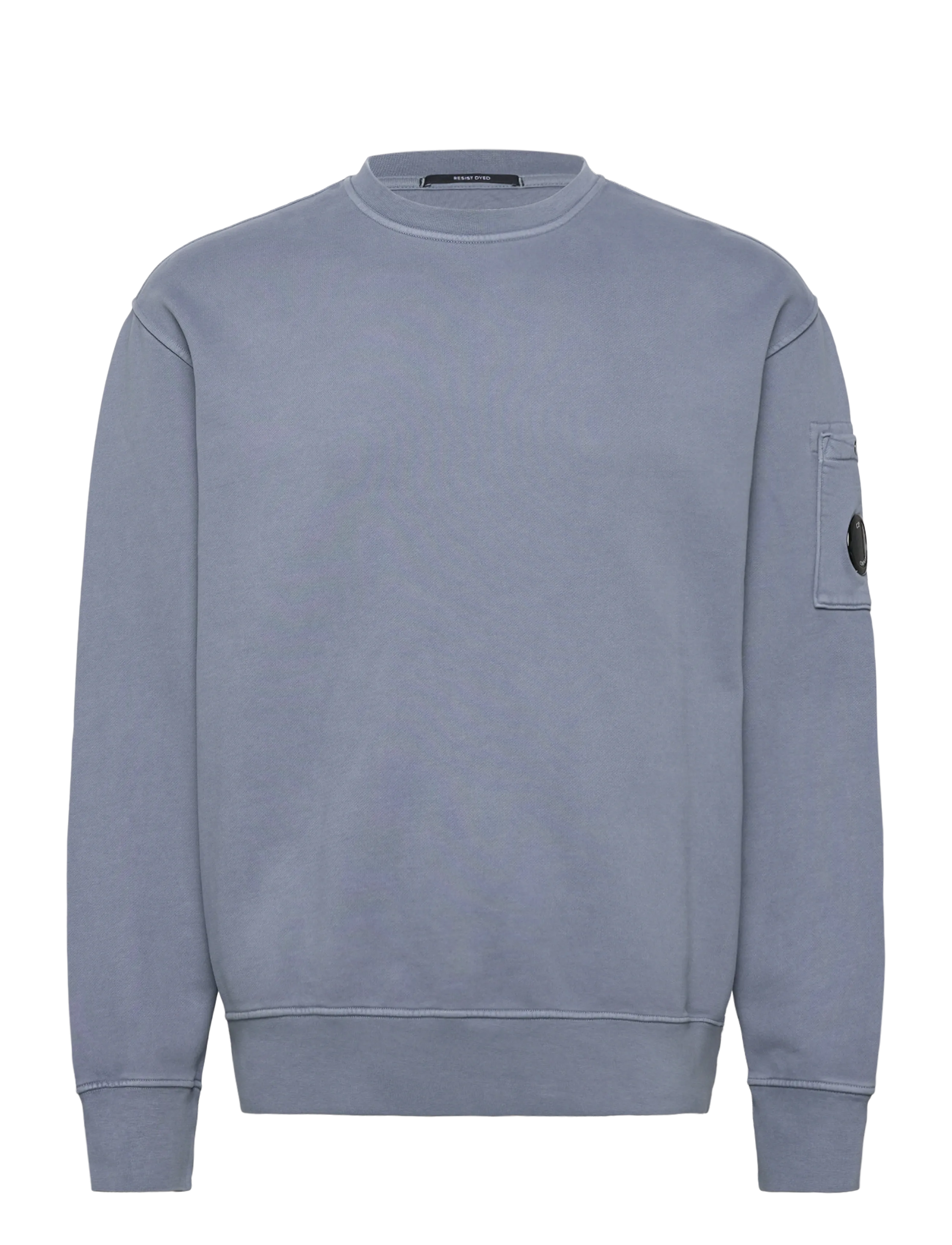 Logo Embroidered Crewneck Sweatshirt - FLINT STONE