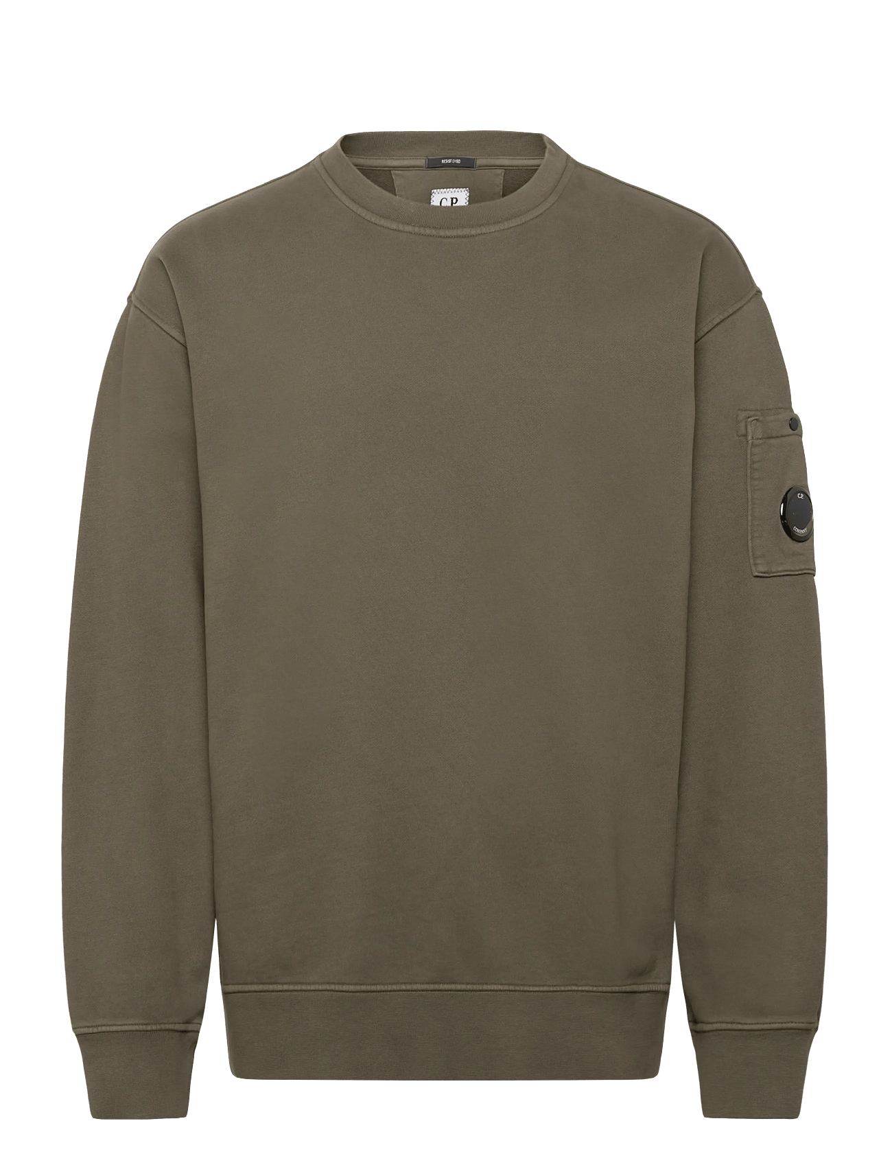 Logo Embroidered Crewneck Sweatshirt - GRAPE LEAF