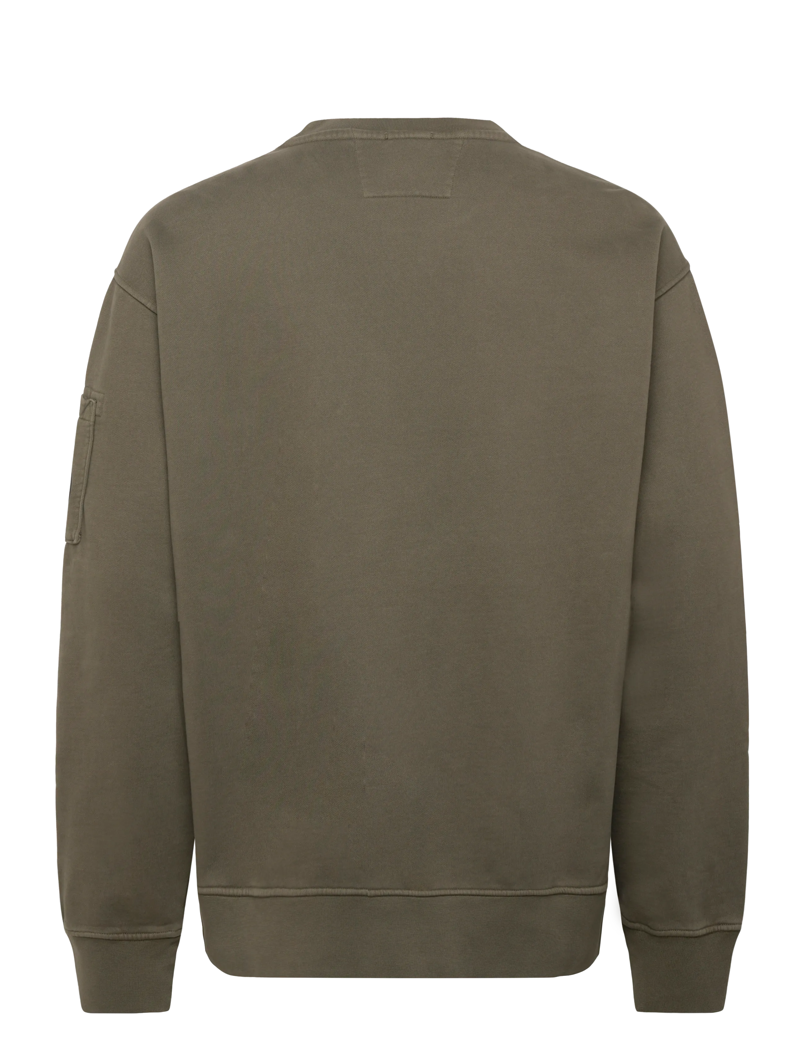 C.P. Company - Logo Embroidered Crewneck Sweatshirt - nach stil kaufen - grape leaf - 1