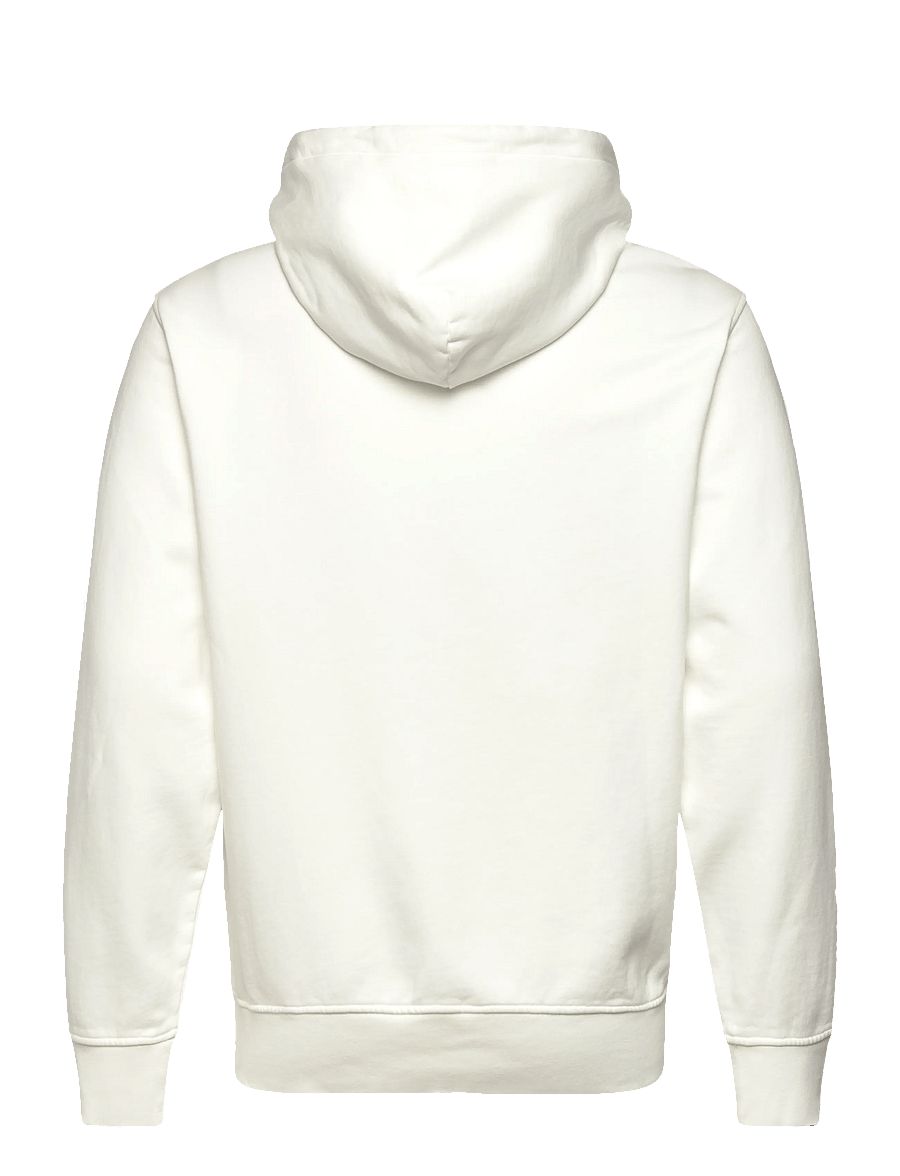 C.P. Company - Logo Fleece hoodie - sweats à capuche - gauze white - 1