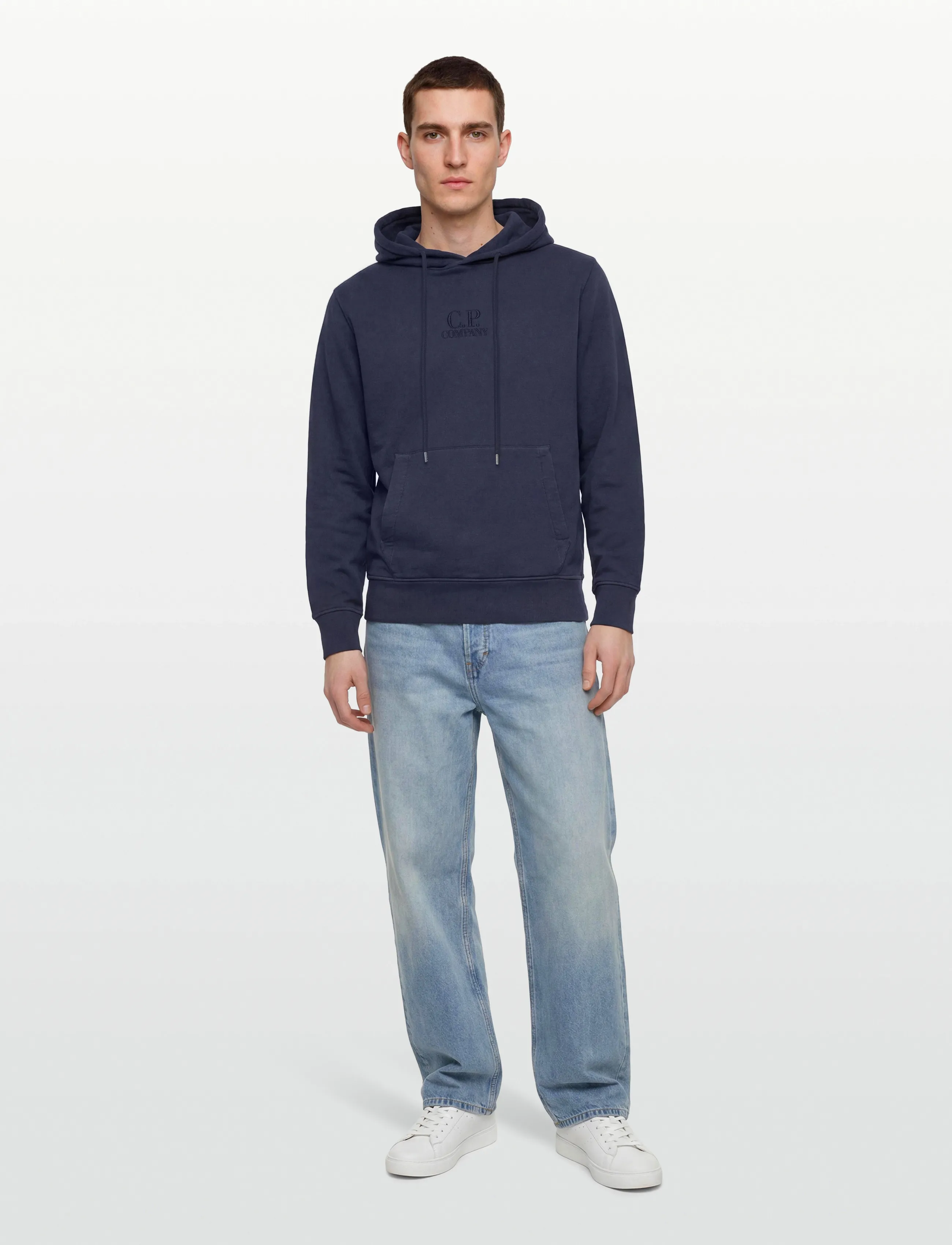 Logo Emroidered Hoodie