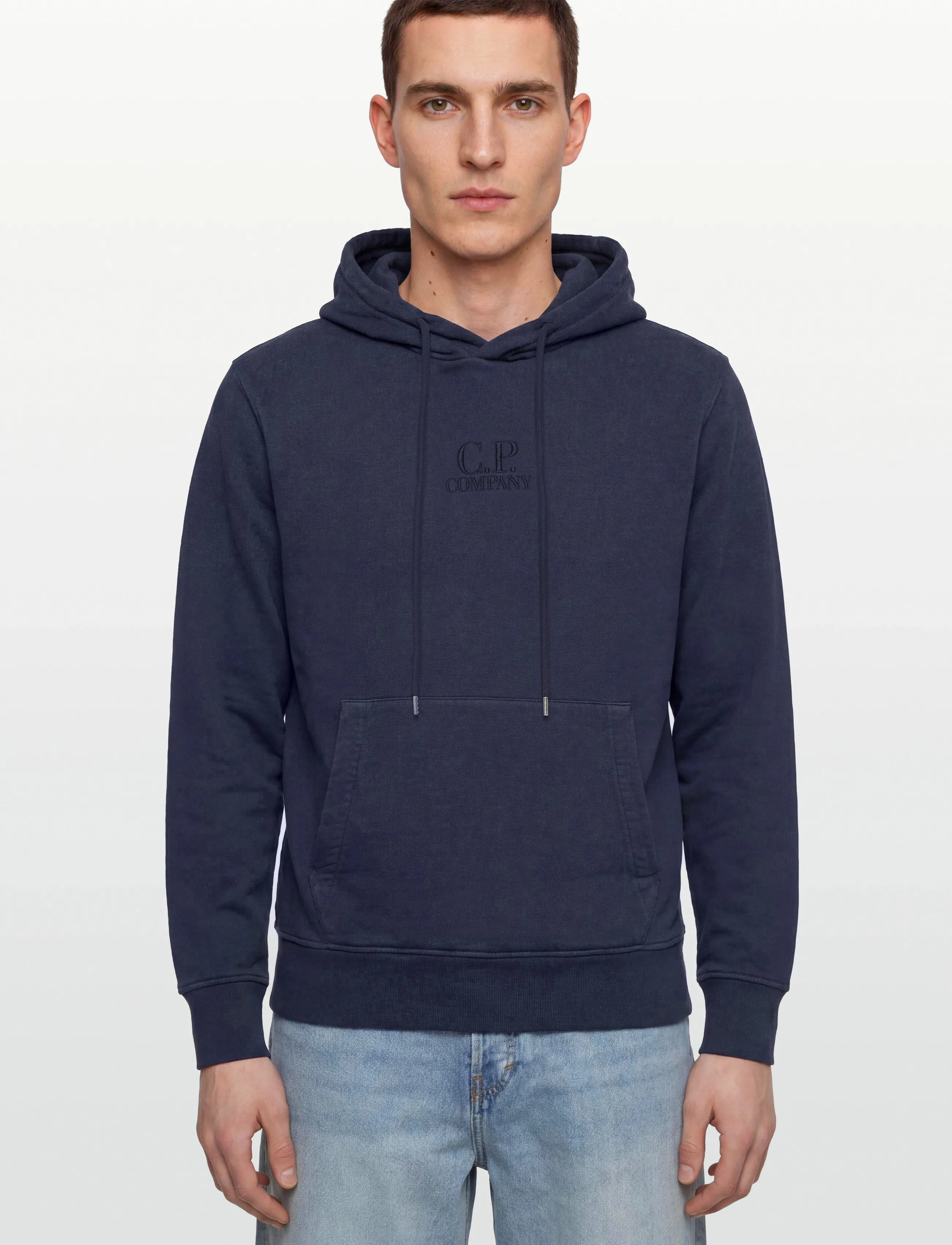 Logo Embroidered Hoodie 2