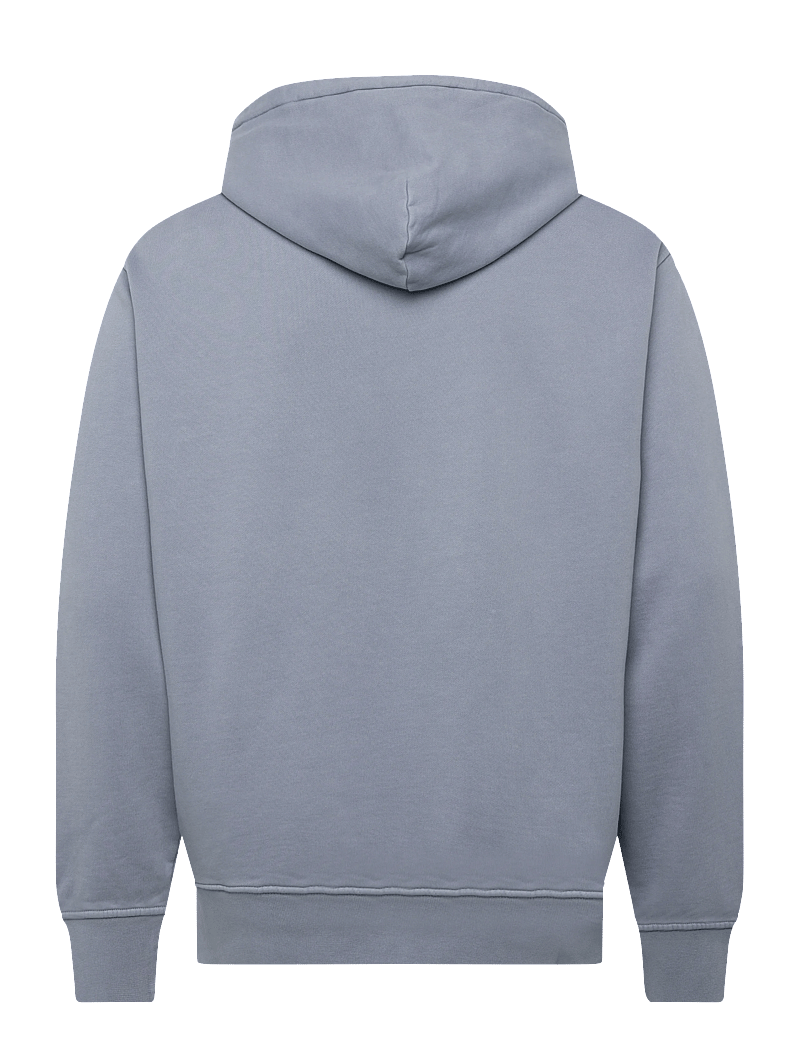 C.P. Company - Logo Embroidered Hoodie - hoodies - flint stone - 1