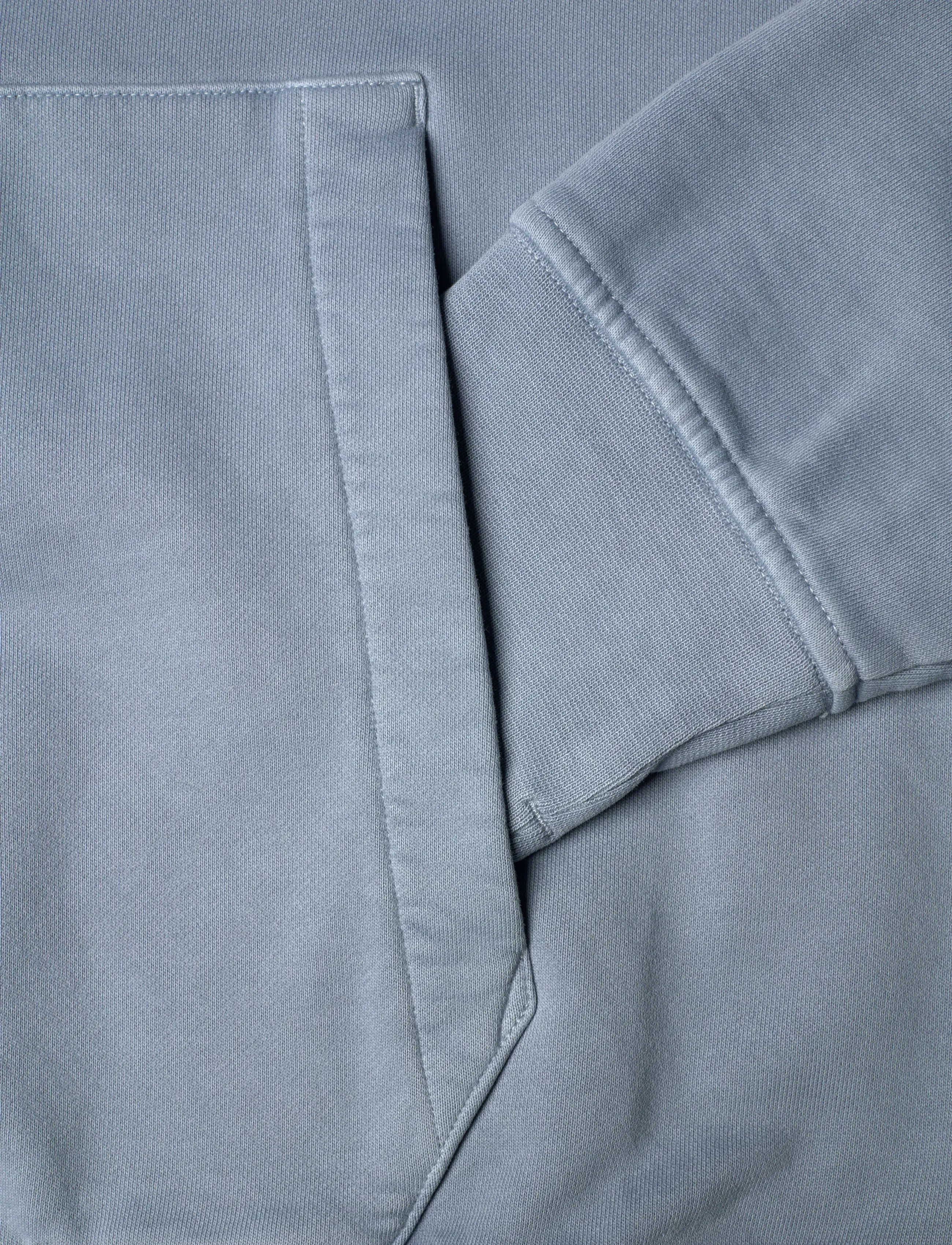 C.P. Company - Logo Embroidered Hoodie - hoodies - flint stone - 3