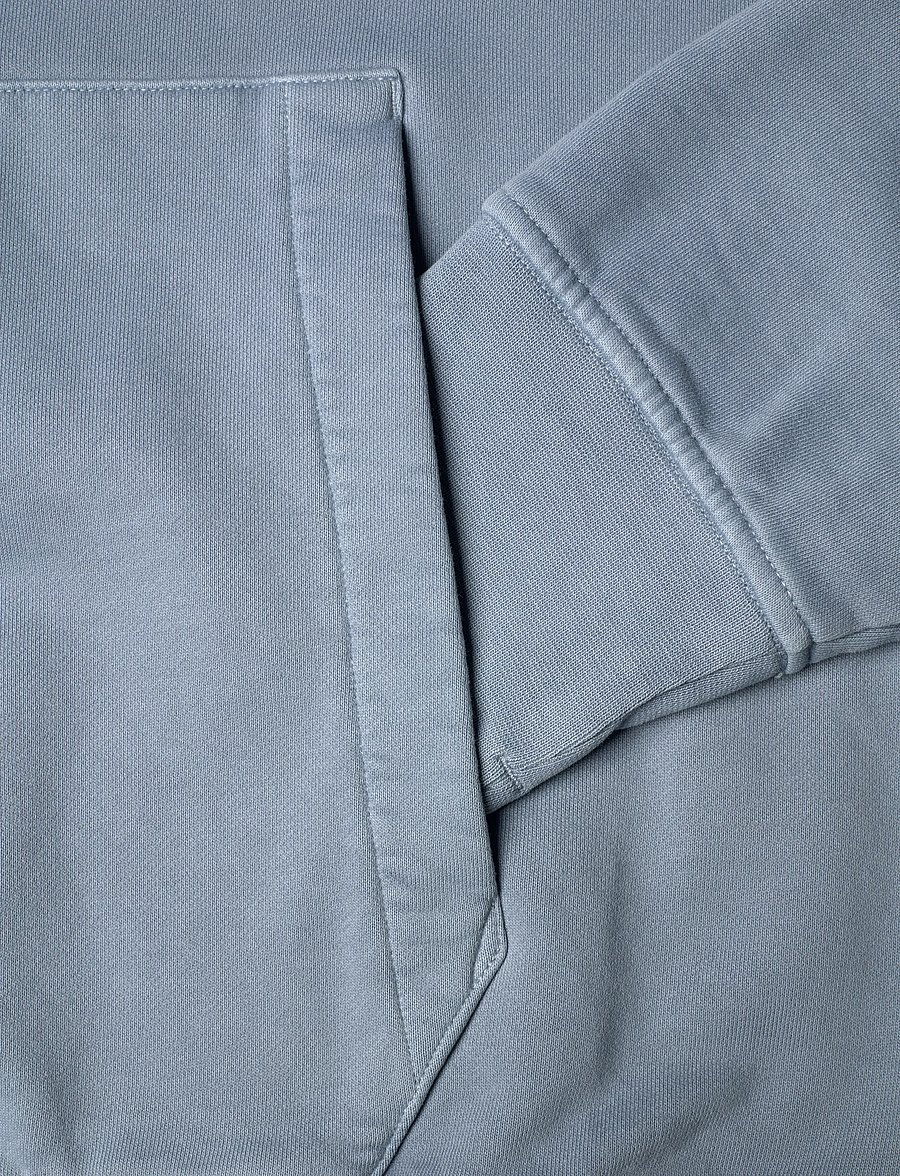 C.P. Company - Logo Emroidered Hoodie - hoodies - flint stone - 3