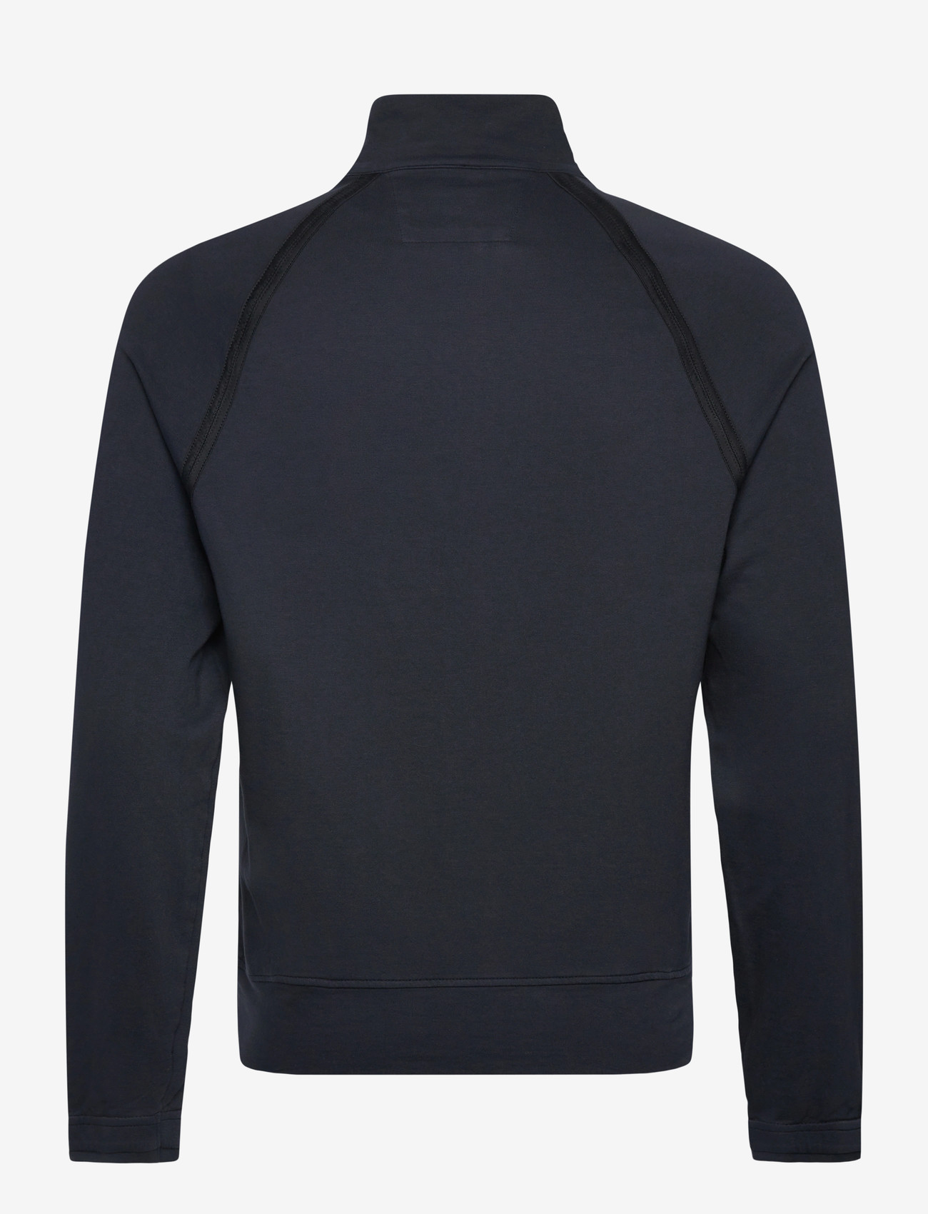 C.P. Company - Light Fleece Half Zipped Sweatshirt - half zip jumpers - total eclipse - 1