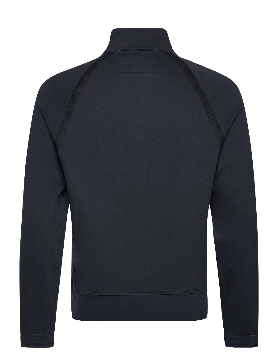 C.P. Company - Light Fleece Half Zipped Sweatshirt - pullover mit halbem reißverschluss - total eclipse - 1