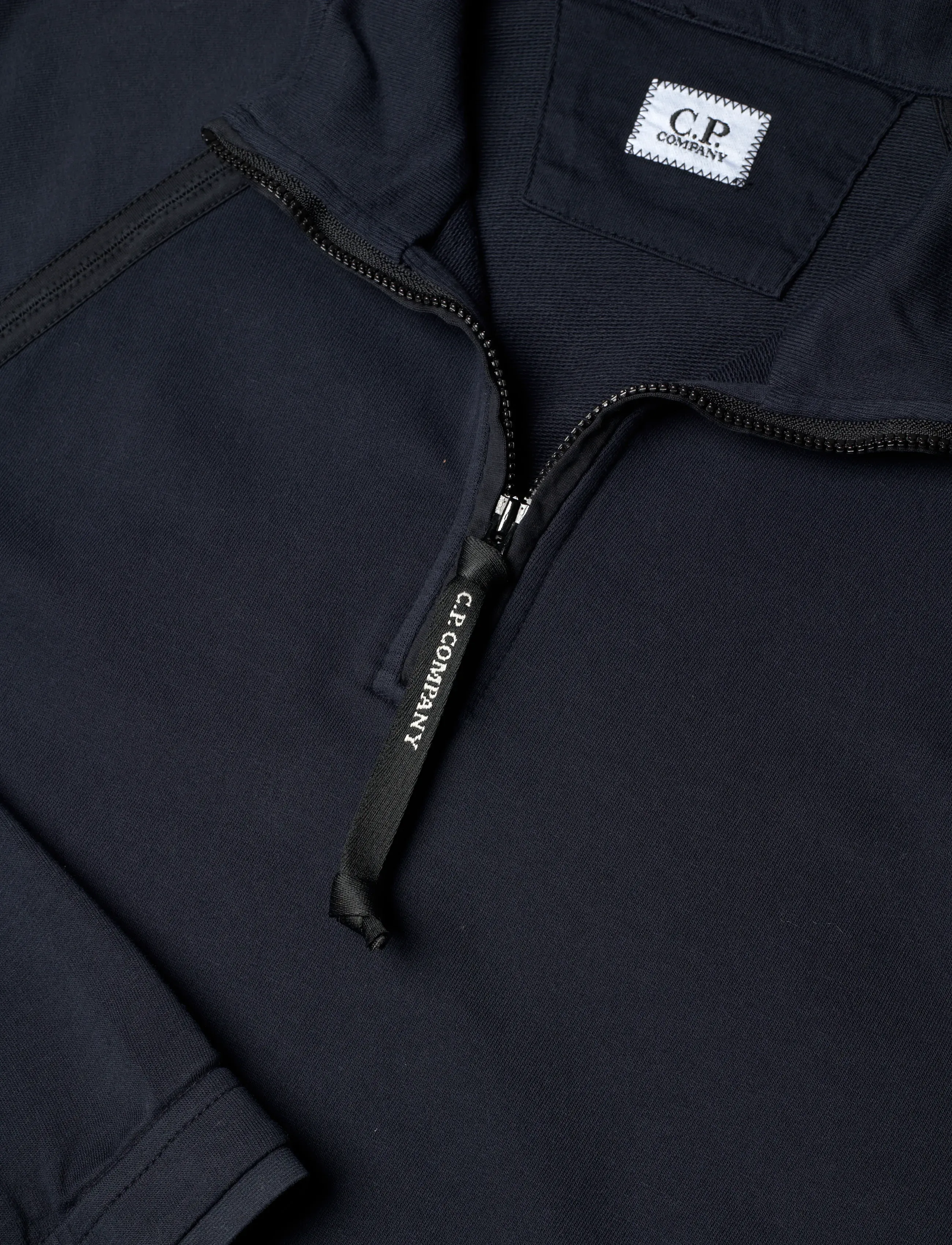 C.P. Company - Light Fleece Half Zipped Sweatshirt - half zip-tröjor - total eclipse - 2