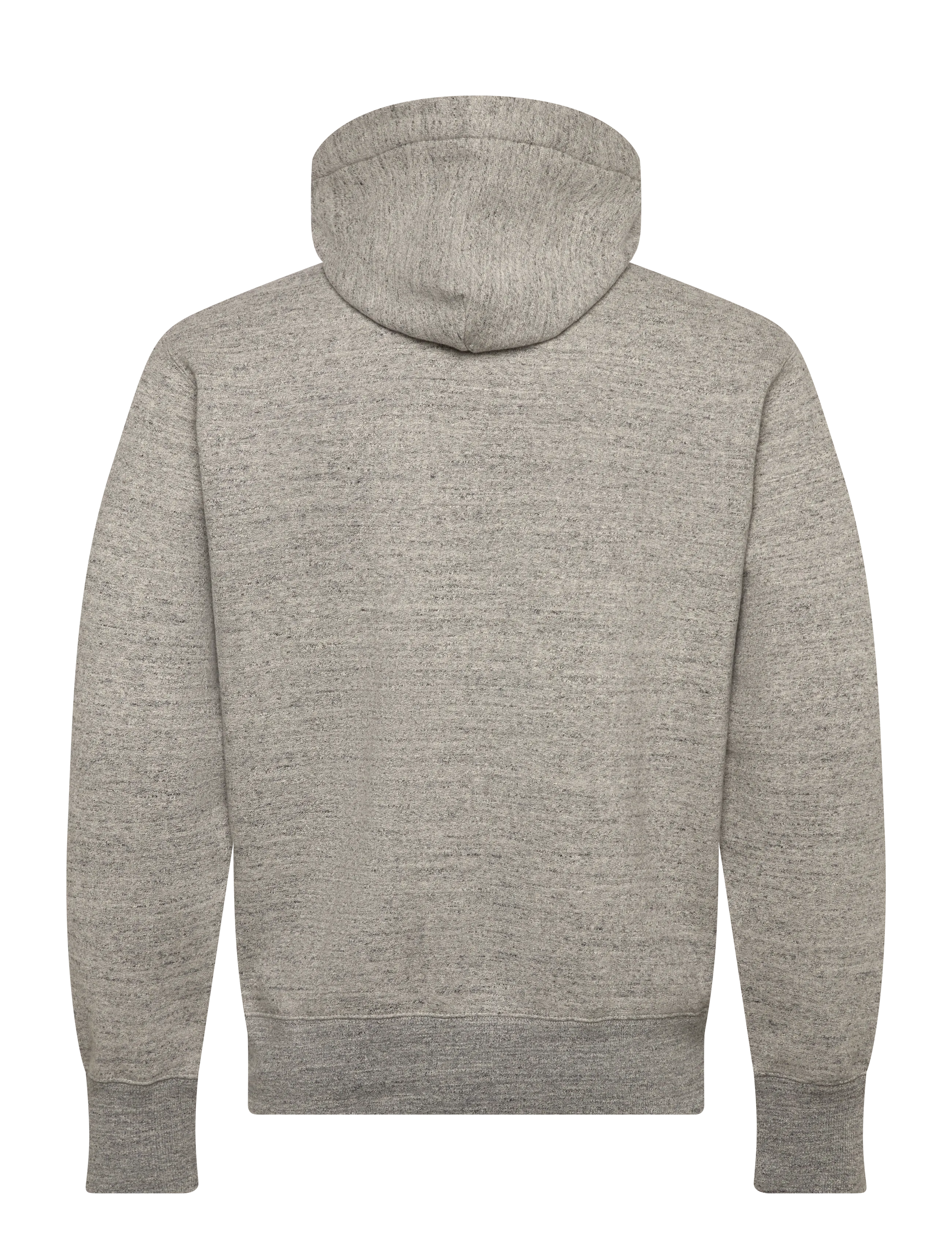 C.P. Company - Logo Embroidered Cotton Hoodie - bluzy z kapturem - greystone melange - 1