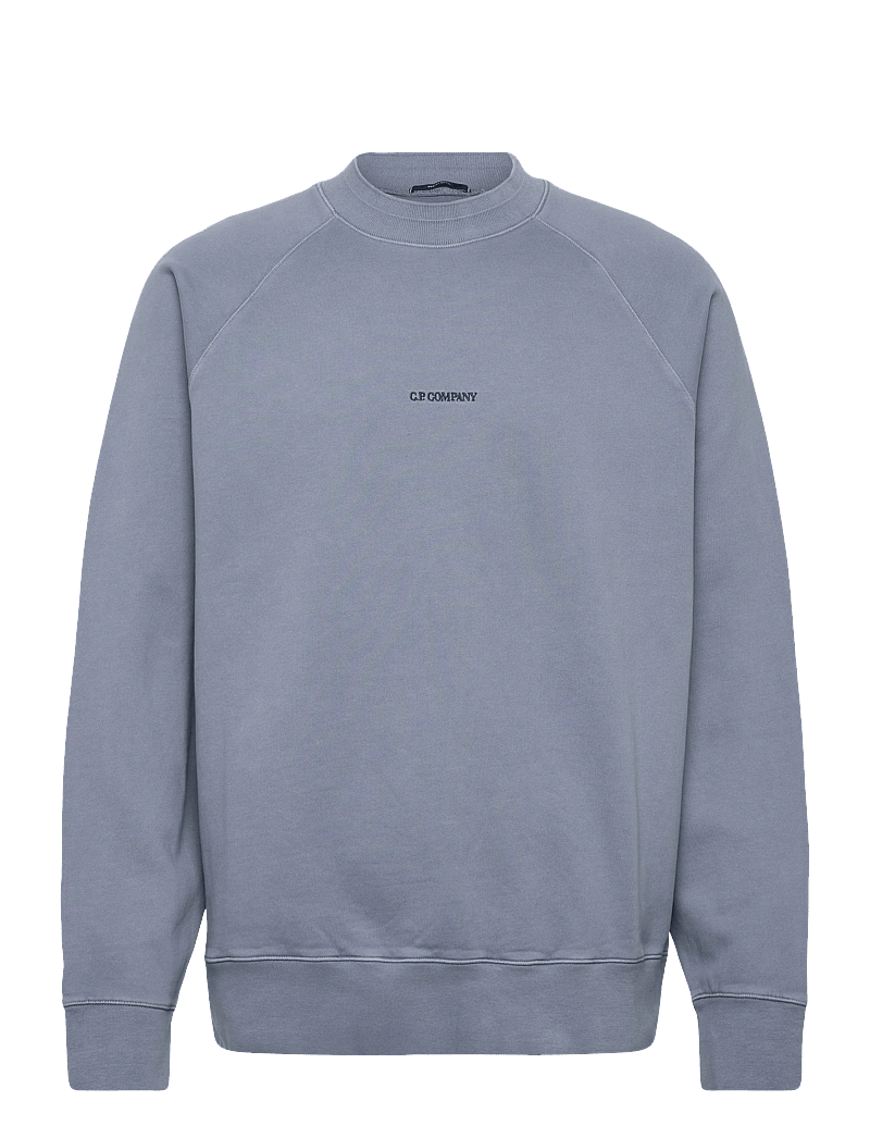 C.P. Company - Logo Embroidered Sweatshirt - dressipluusid - flint stone - 0