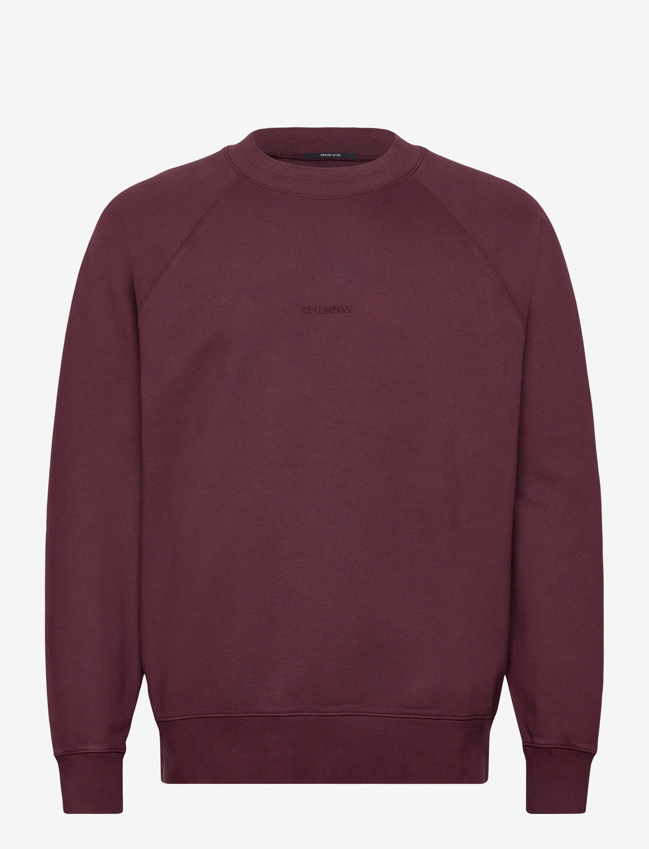 C.P. Company - Logo Embroidered Sweatshirt - shop efter stil - potent purple - 0